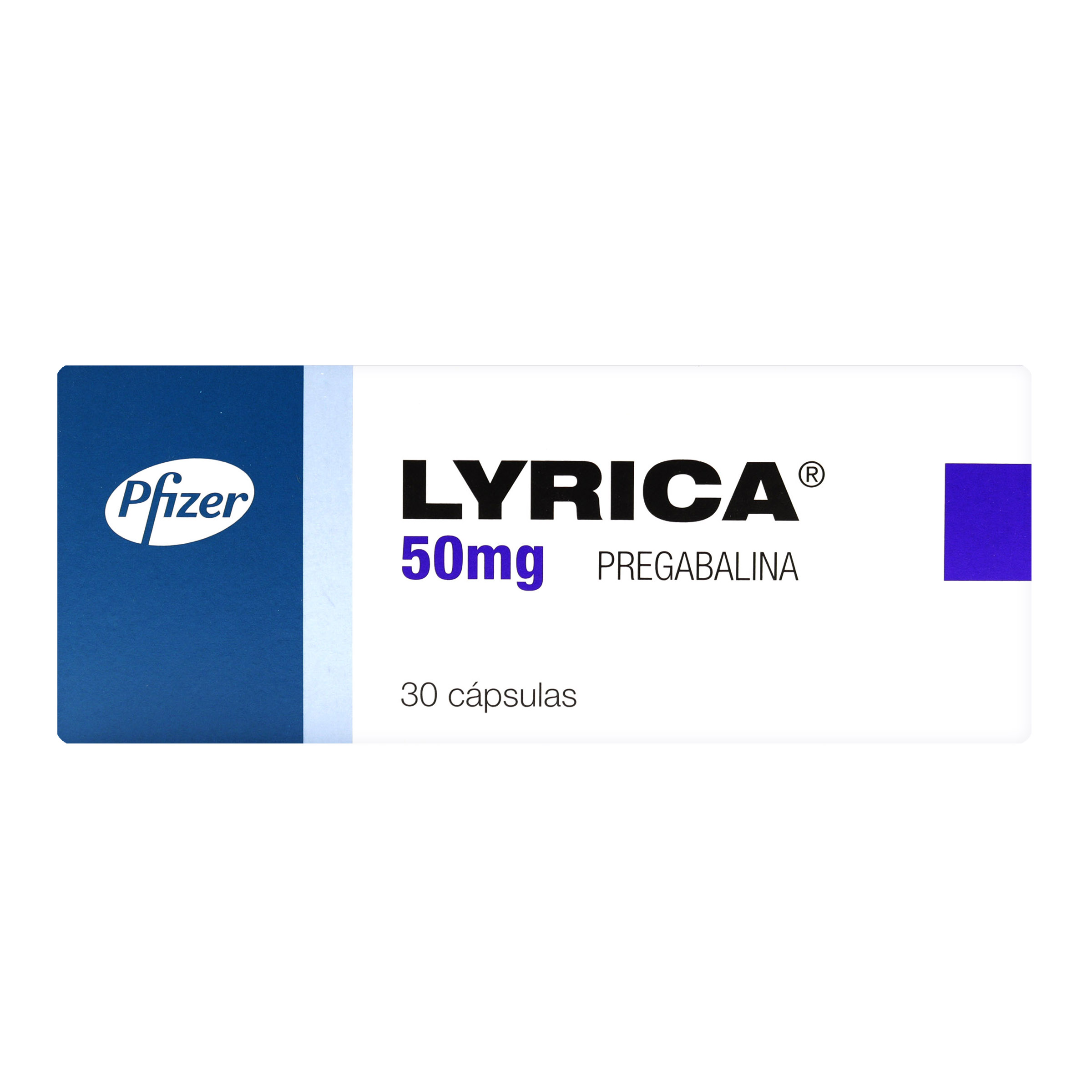 Lyrica 50 mg – 30 cápsulas (pregabalina) PFIZER