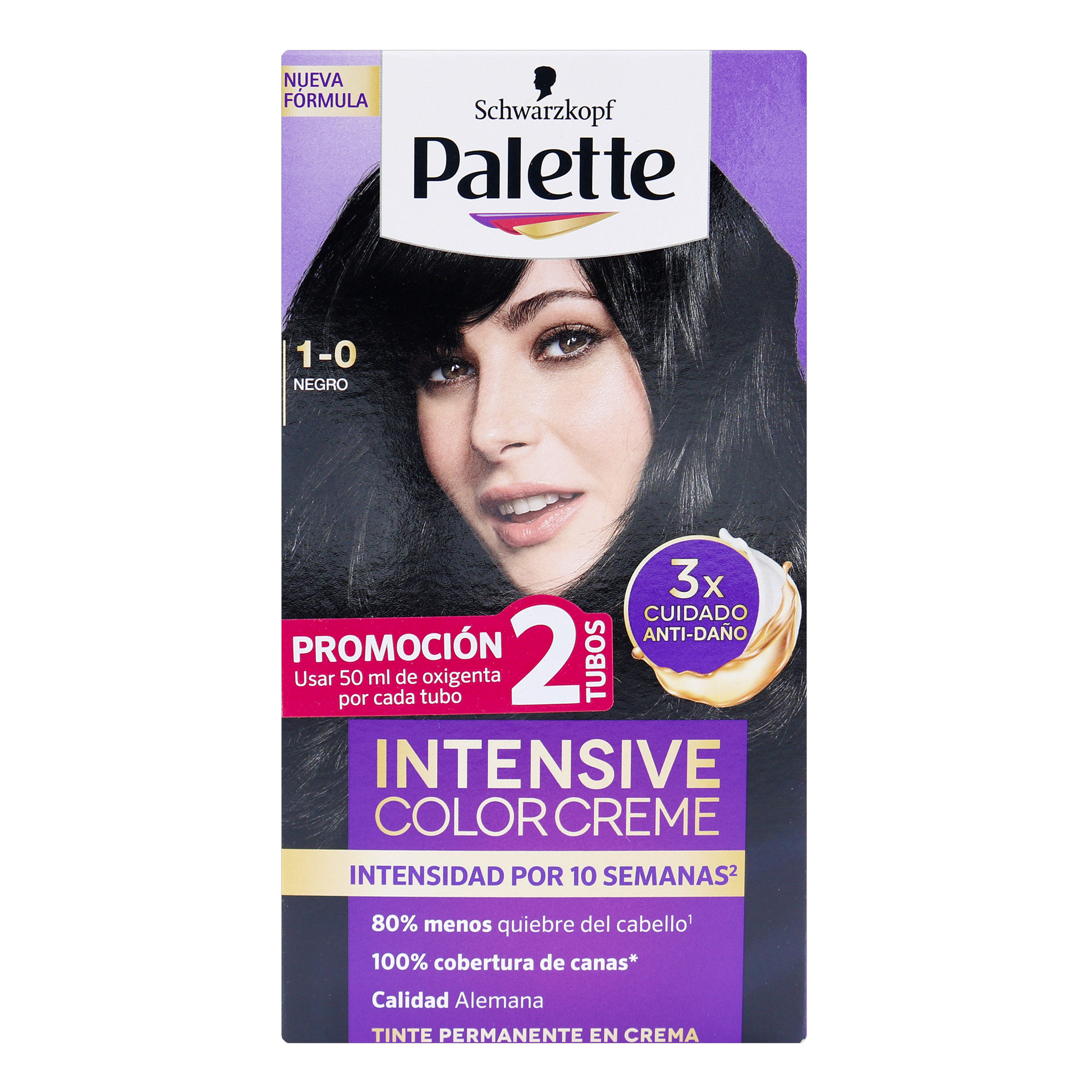 Palette Color Cre Kit 1-0 Negro + DT Tintes