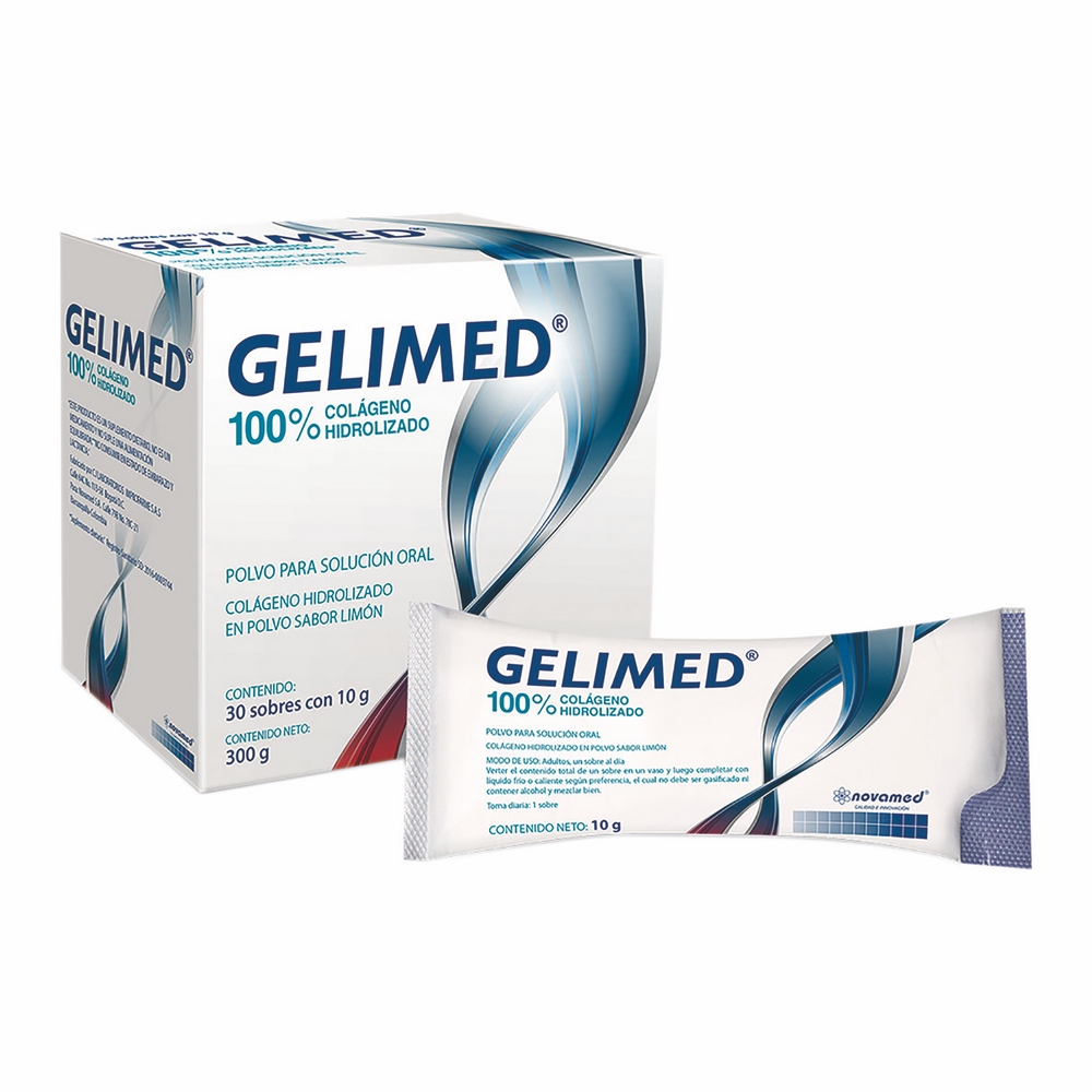 GELIMED Colágeno Hidrolizado – 30 Sobres (3%+)