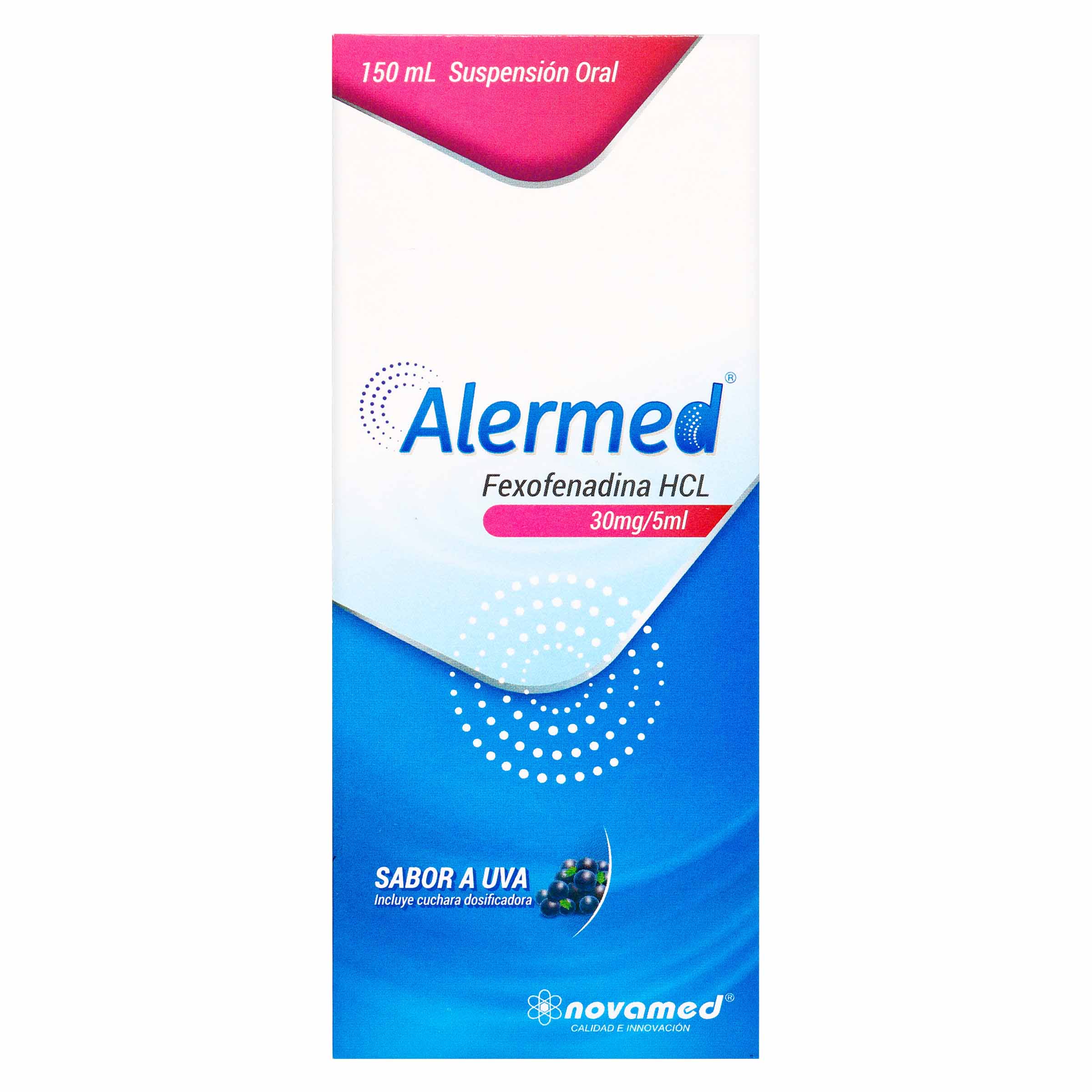 Alermed 30 mg/5 ml FCO 150 ml Fexofénadina