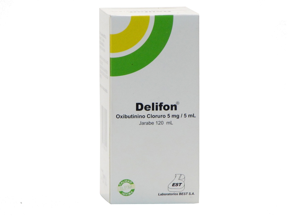 Delifon Oxibutinina 120 ml - Jarabe