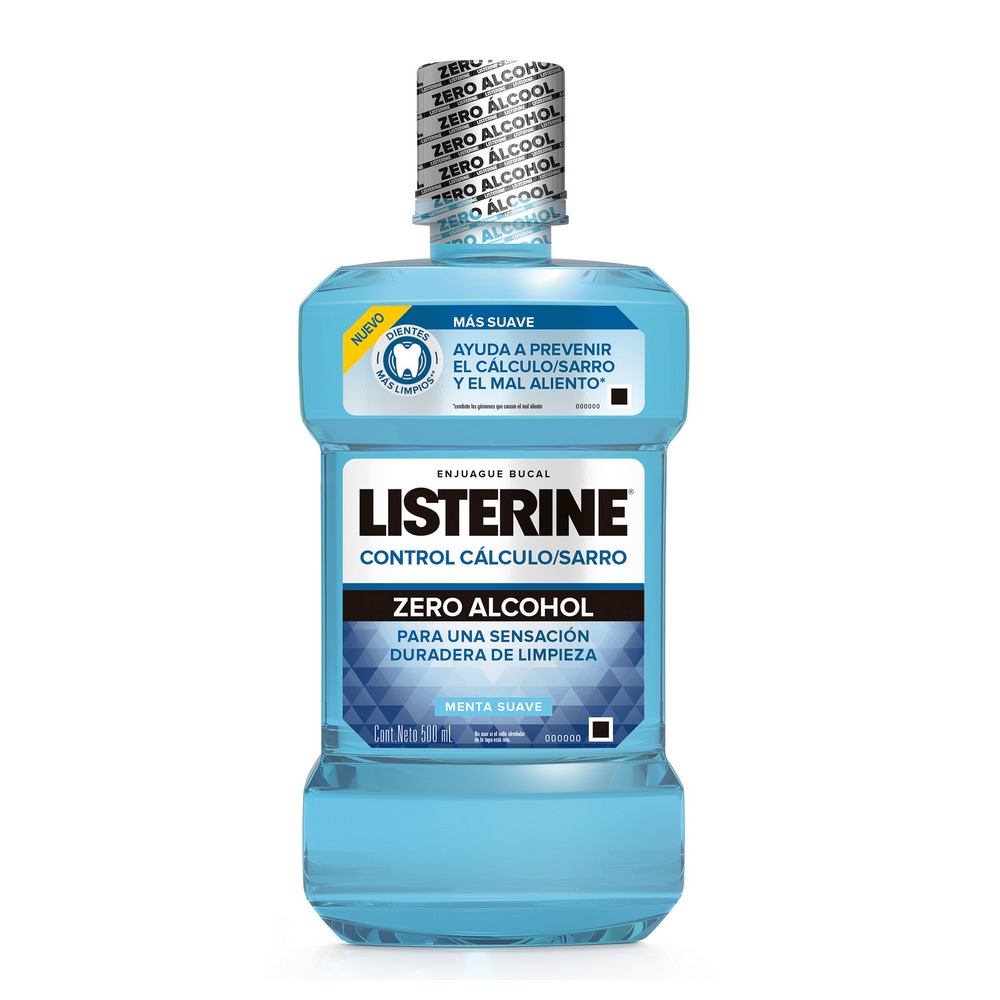 Listerine Zero sin Alcohol 500 ml