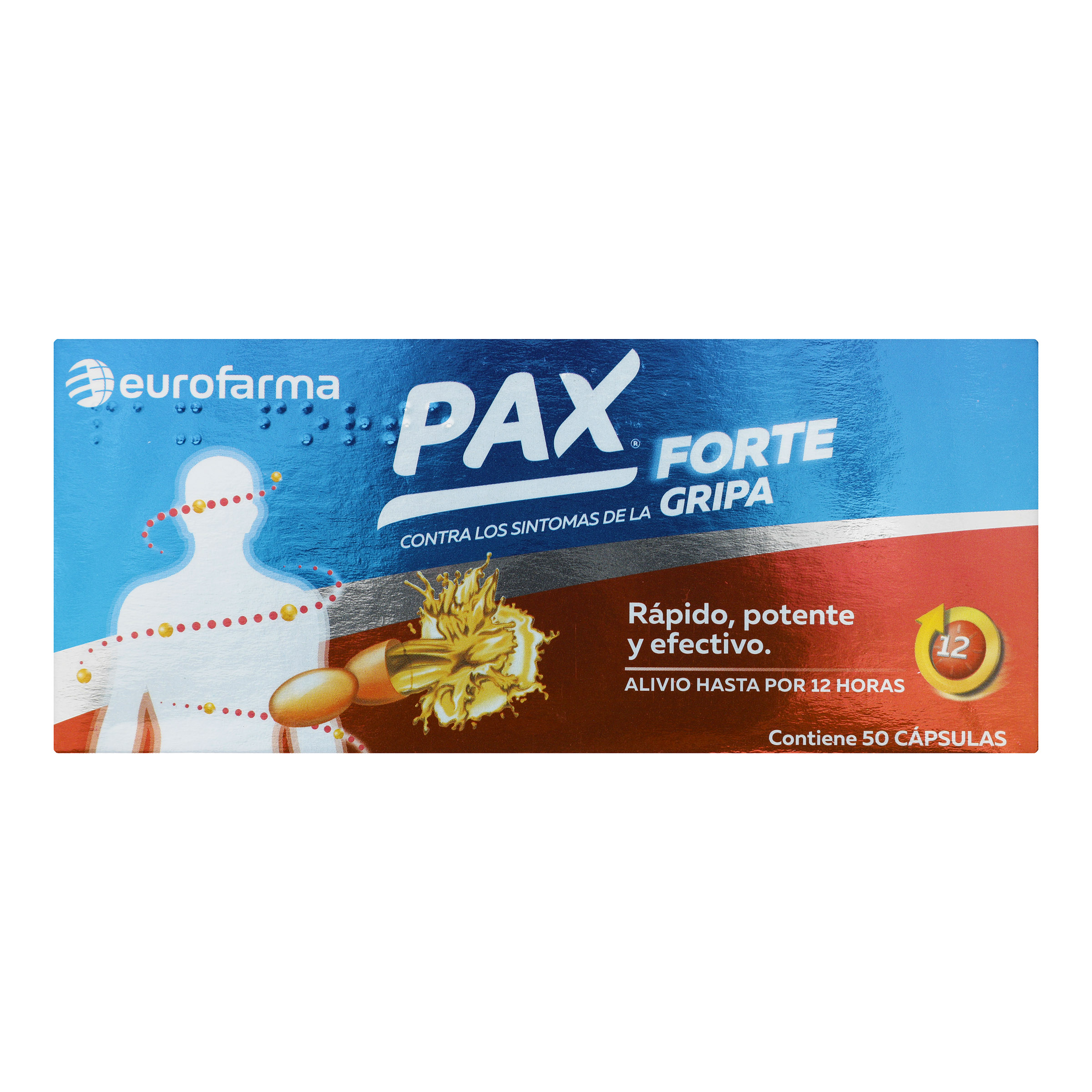Pax Forte 400 mg – 50 cápsulas