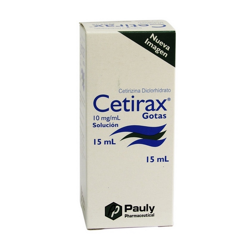 Cetirax Gotas 10 mg - Cetirizina