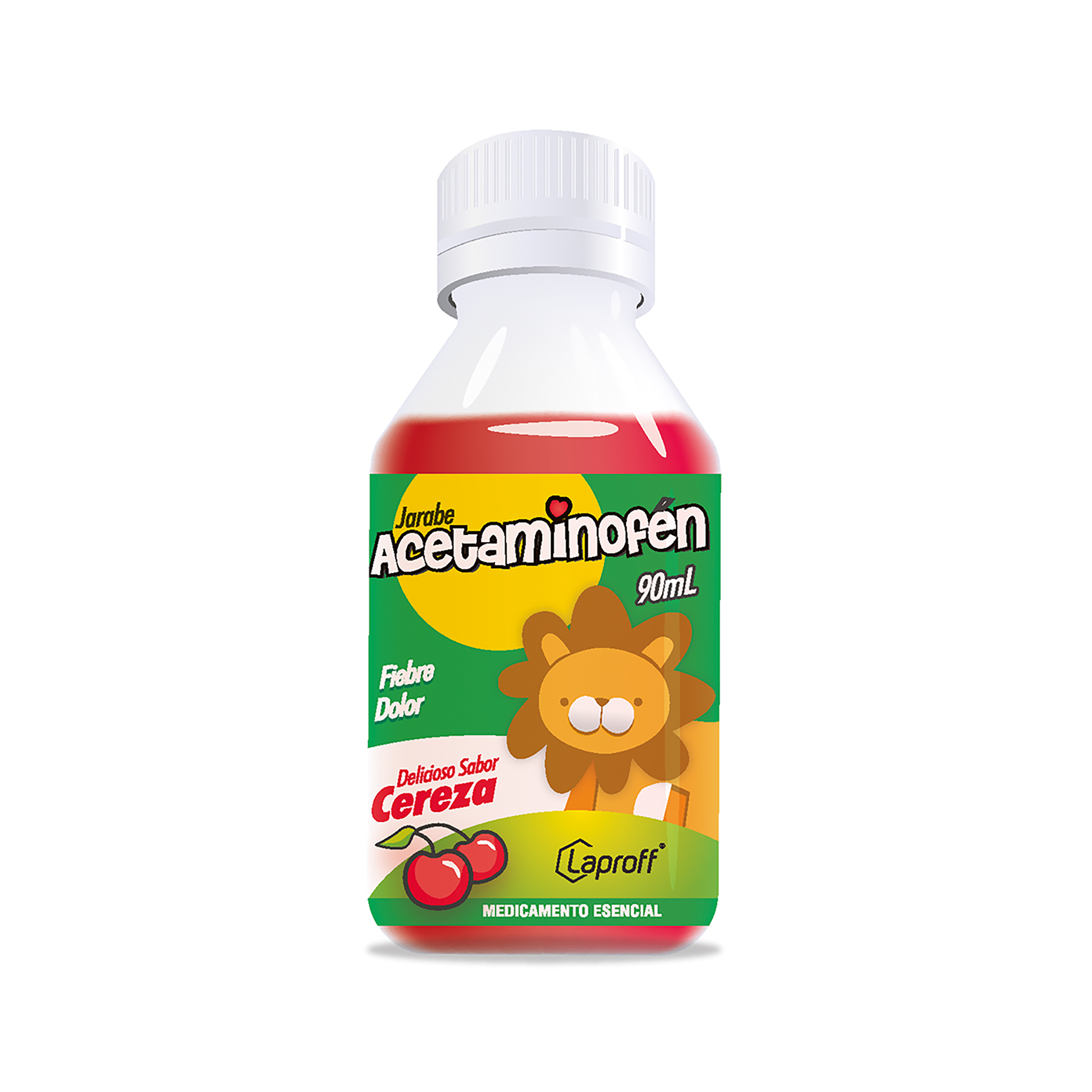 LAPROFF Acetaminofén Jarabe 150 mg, 90 ml