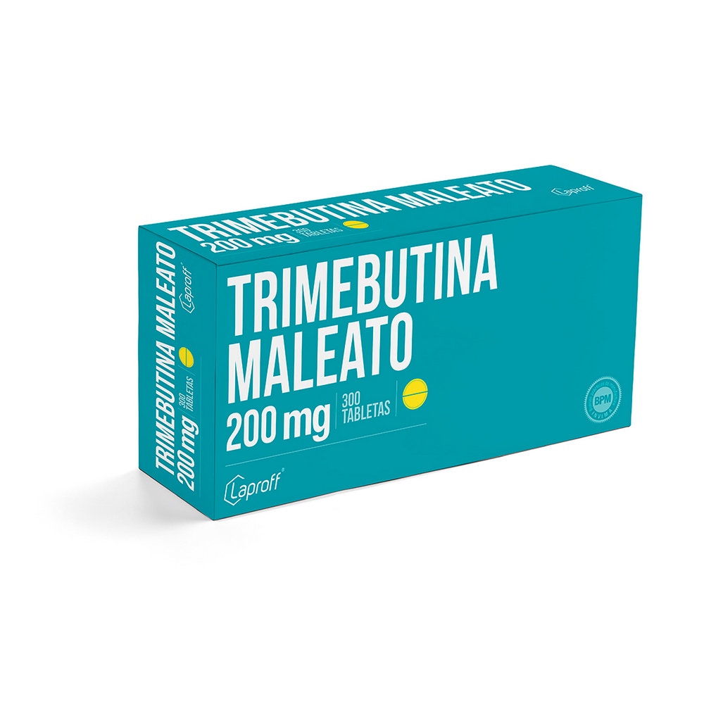 Trimebutina 200 mg - 300 tabletas | LP