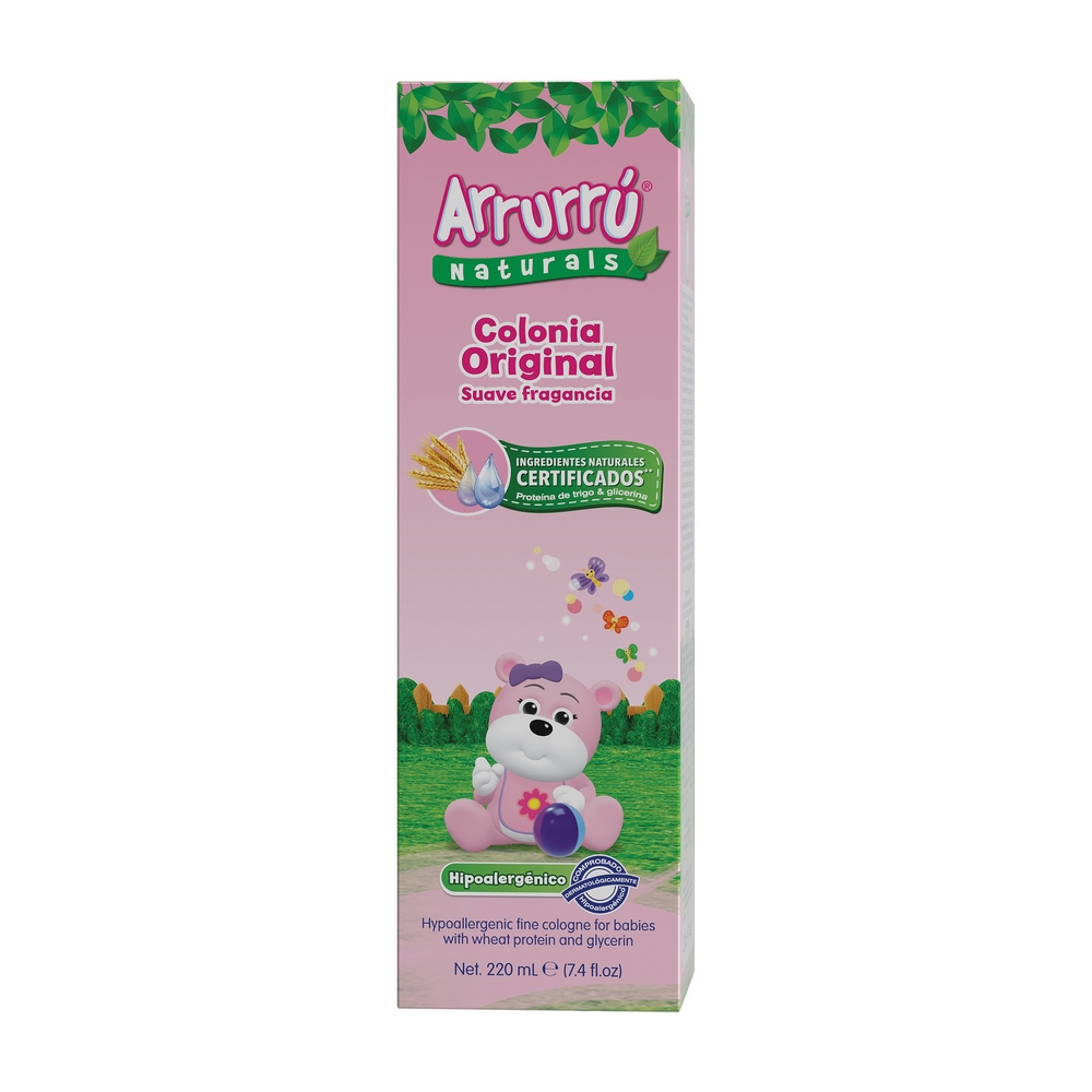 Colonia Arrurrú Naturals Rosada - 220 ml