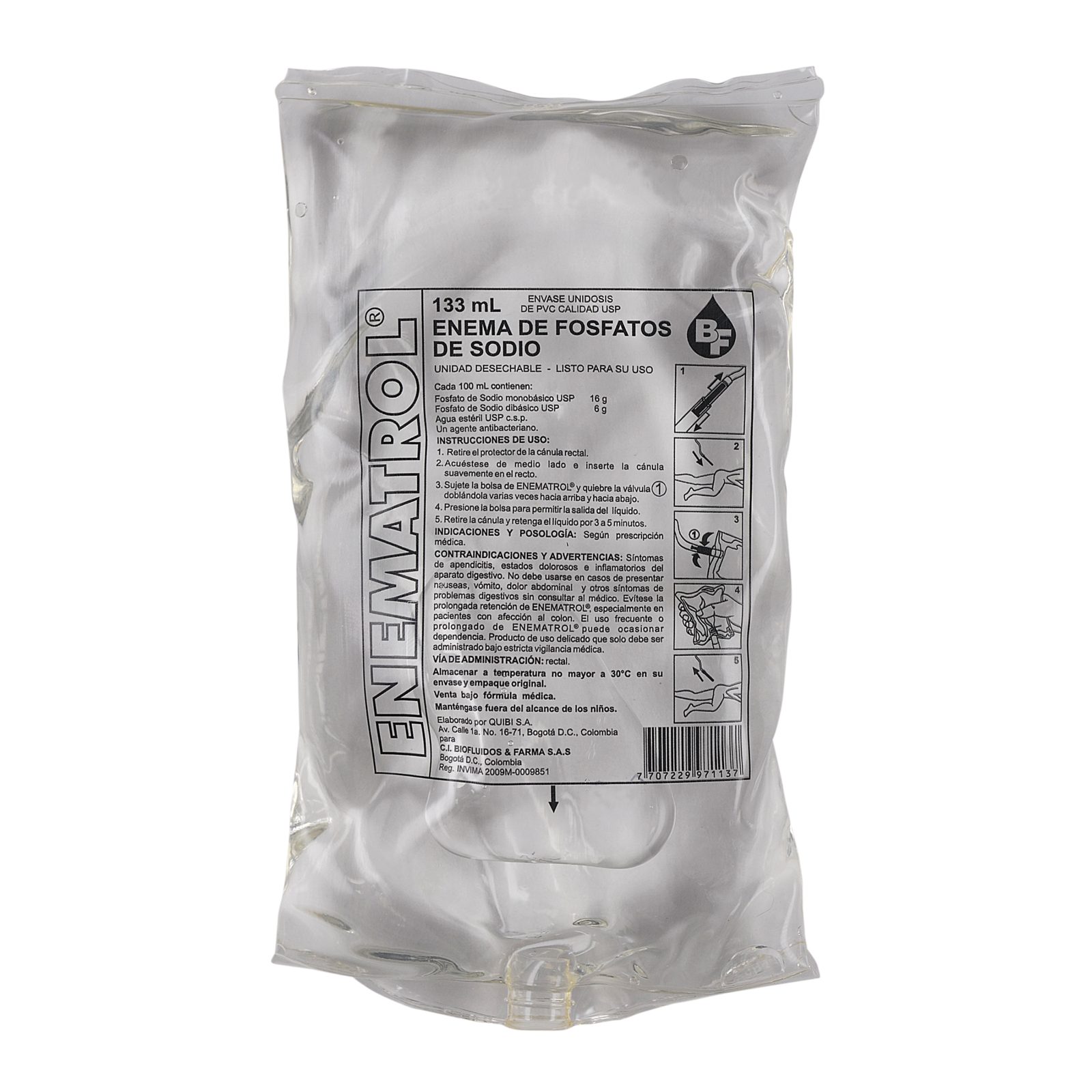 Enematrol Fosfato – Enema rectal 133 ml