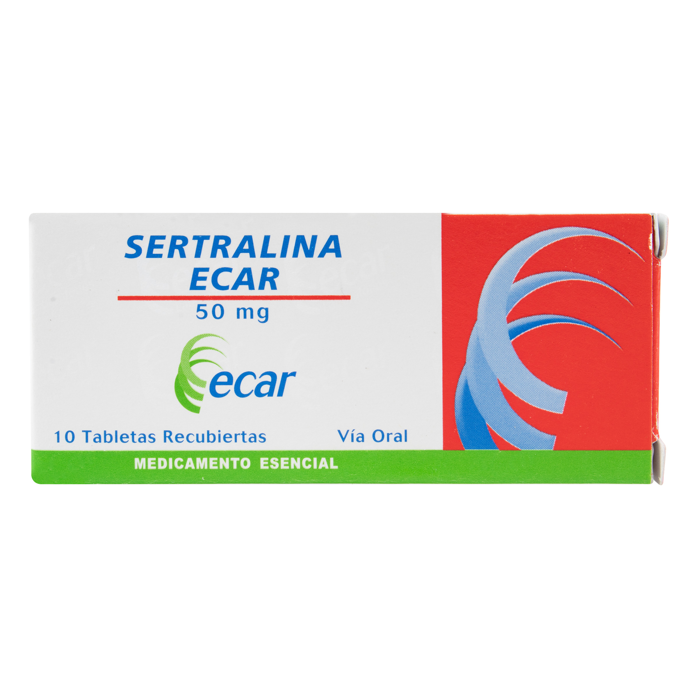 SERTRALINA 50 mg | 10 tabletas EC