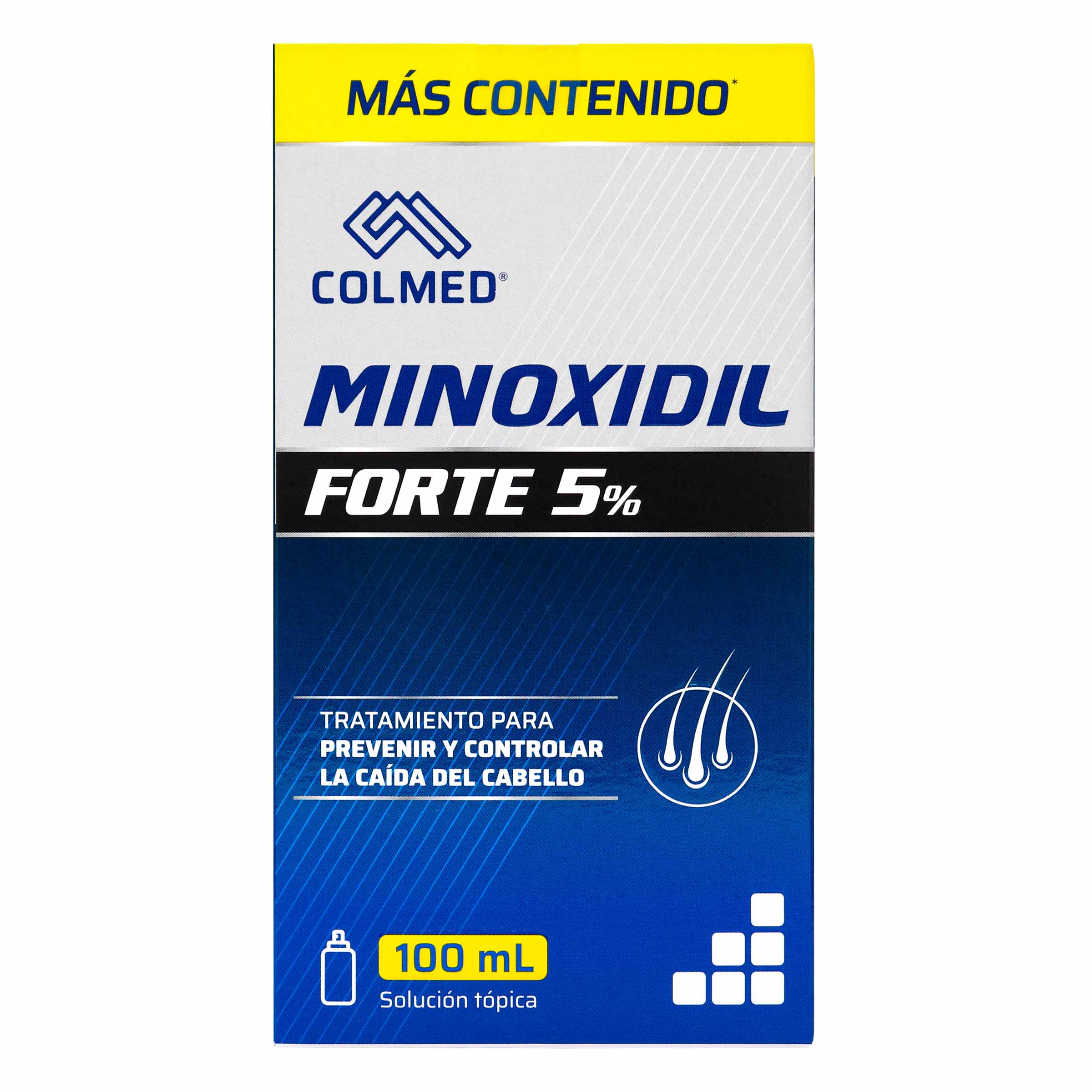 Minoxidil Forte 5% Colmed 100 ml