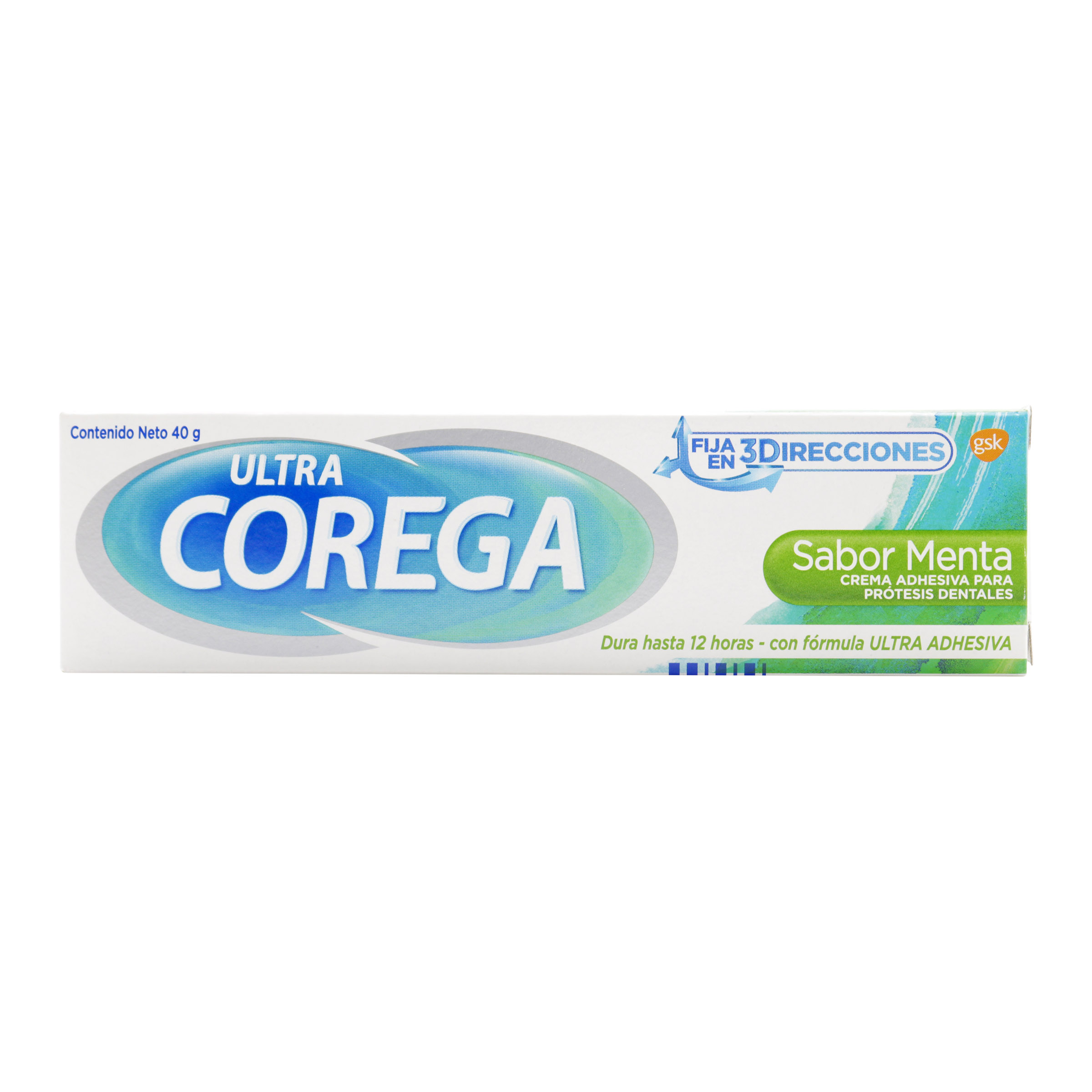 Corega 3D Ultra Menta – Crema adhesiva 40 g