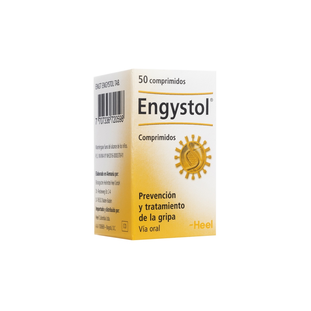 Engystol – Tabletas naturales, 50 unidades