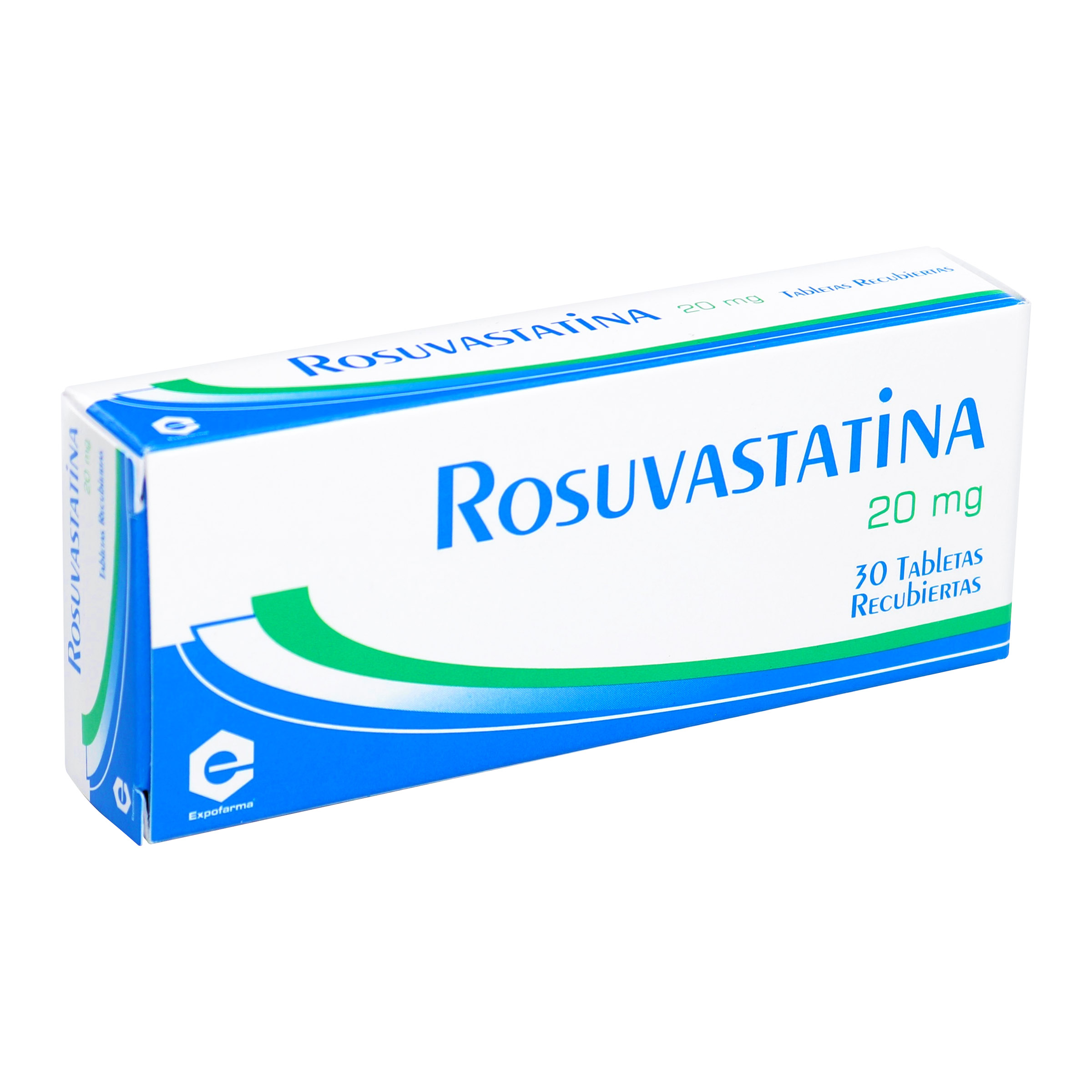 Rosuvastatina 20 mg - 30 tabletas (Richmond)