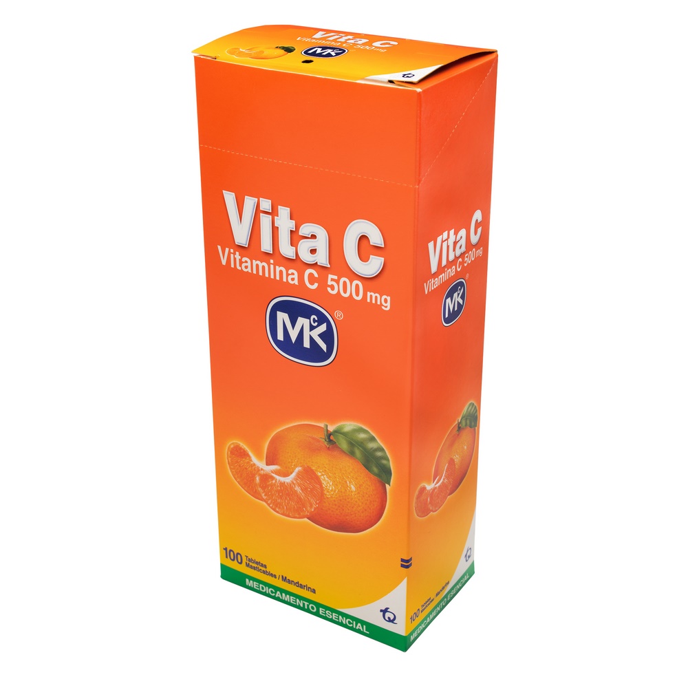 Vita C 500 mg Mandarina - 100 tabletas