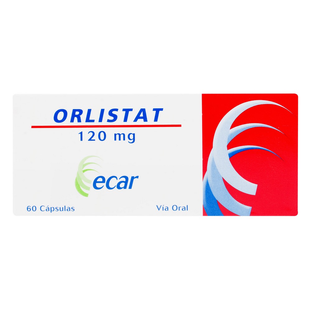 Orlistat 120 mg - 60 cápsulas ECAR