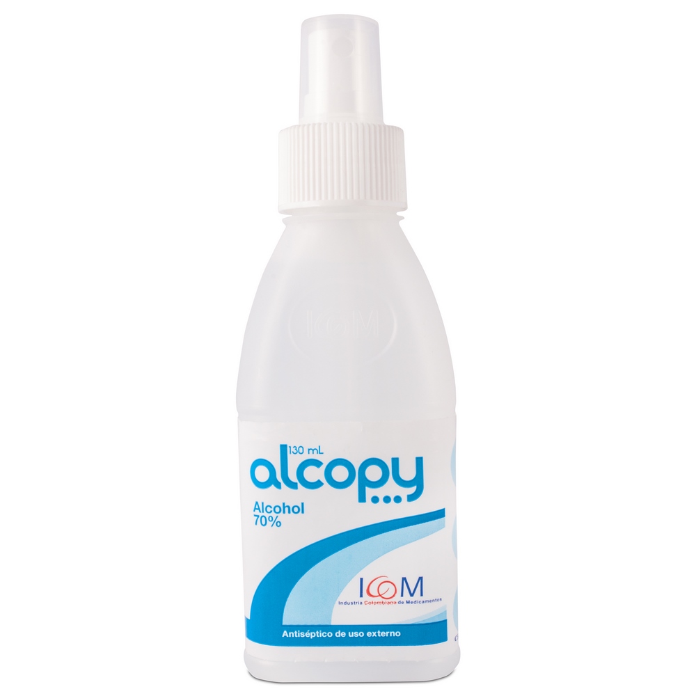 Alcohol antiséptico en spray 130 ml – ICOM