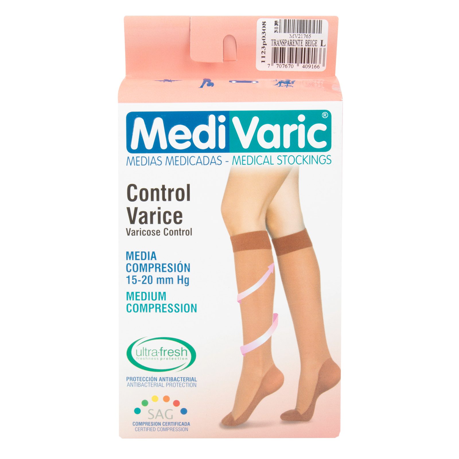 Medias antivarices MEDIV – piernas