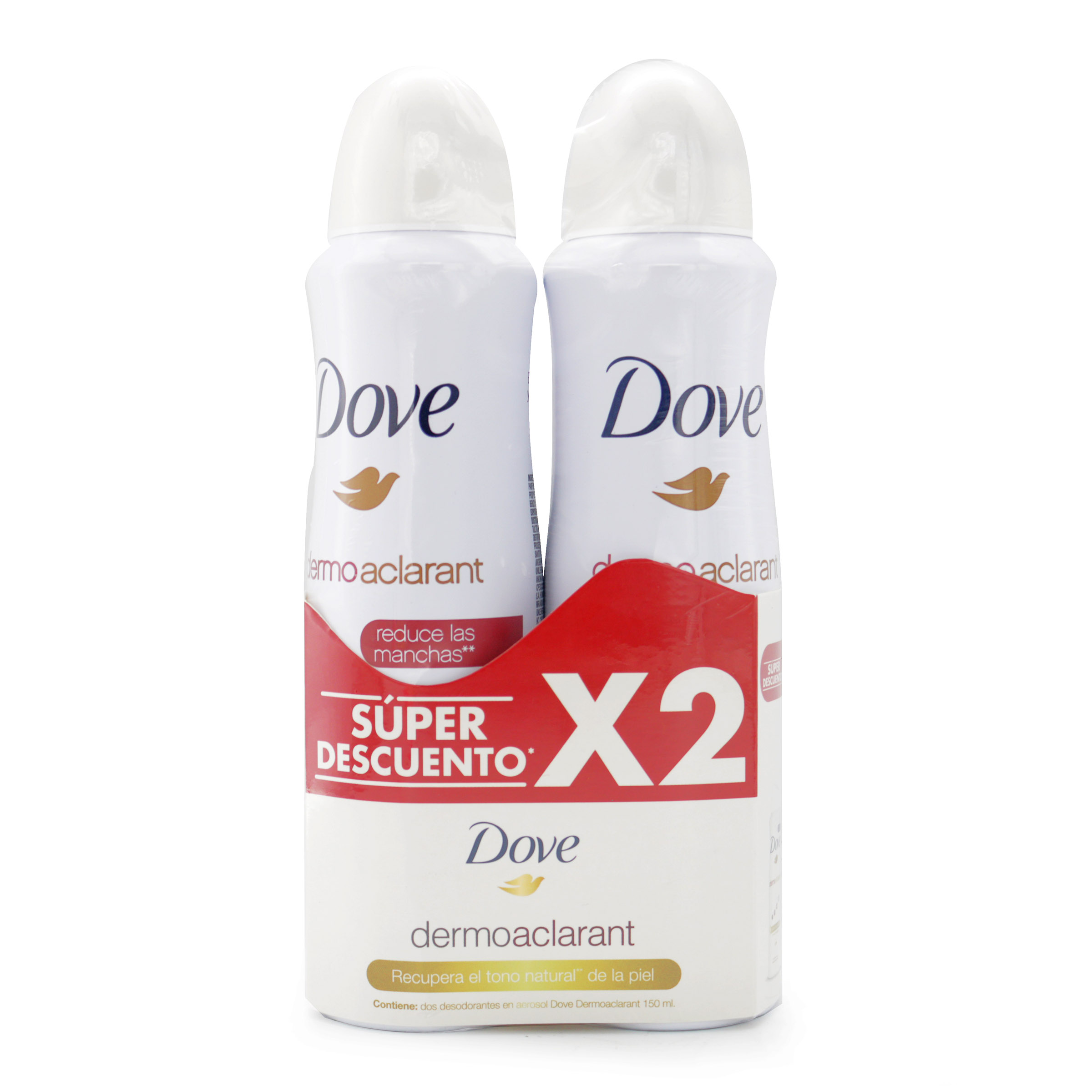 Dove Spray Desodorante 89 g - Dermoaclarant