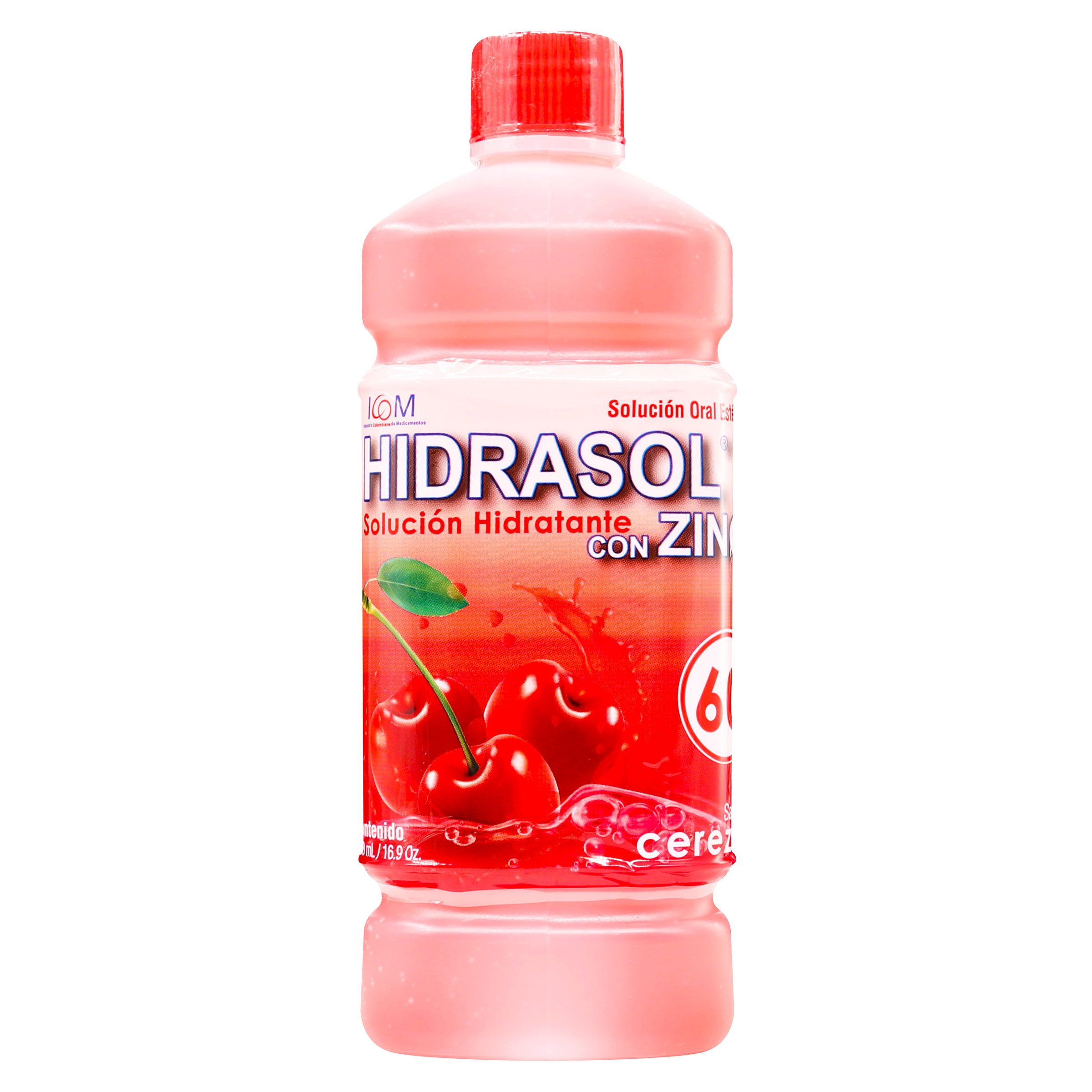 Hidrasol 60 Zinc - Solución oral ICOM 500 ml