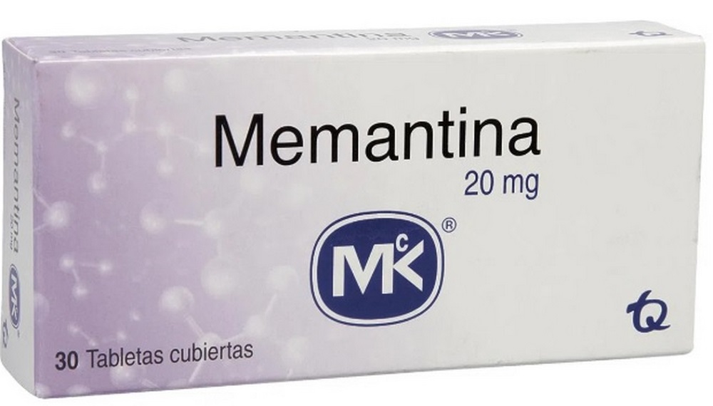 Memantina 20 mg - 30 tabletas (clorhidrato)