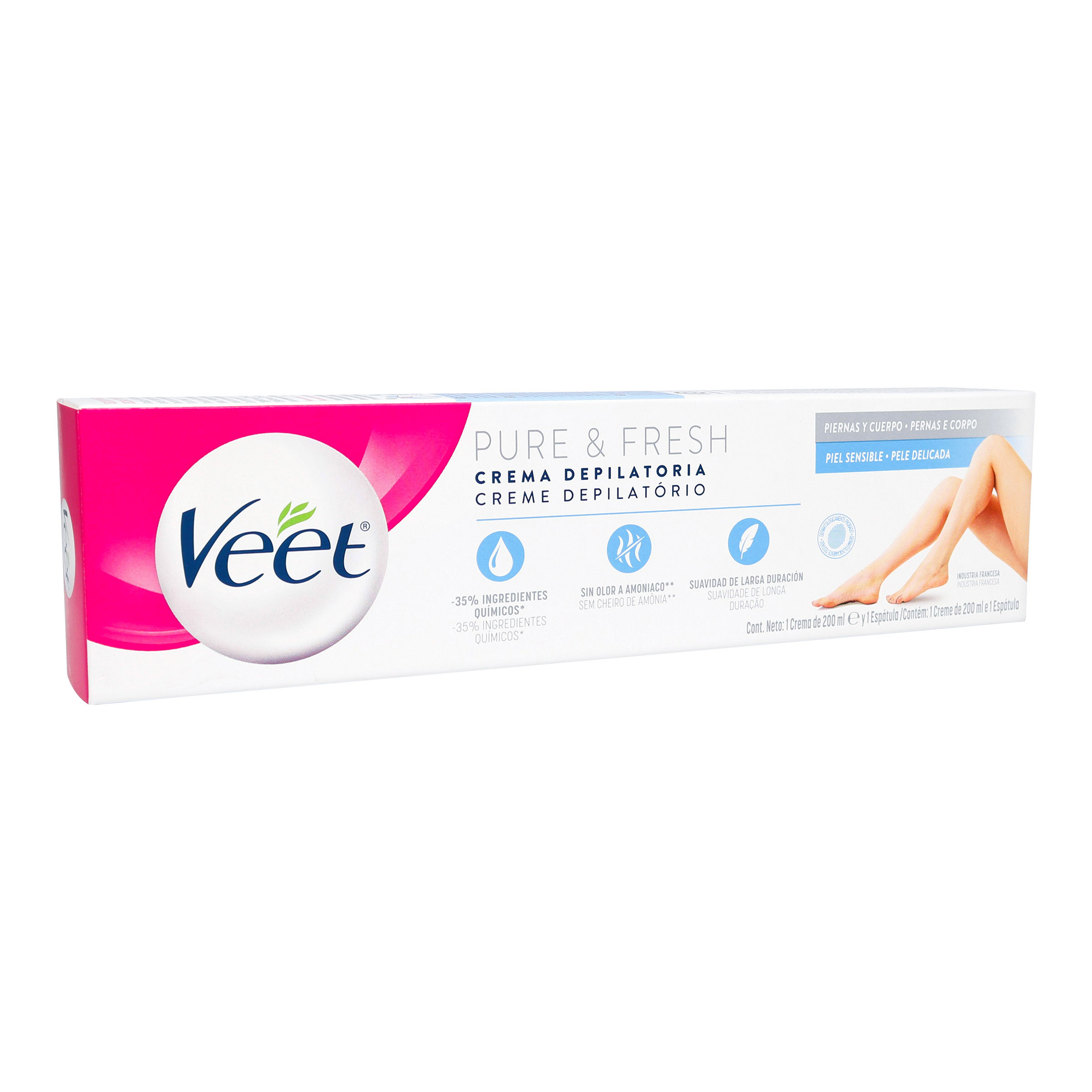 Veet Crema Depilatoria Piel Sensible 200 ml
