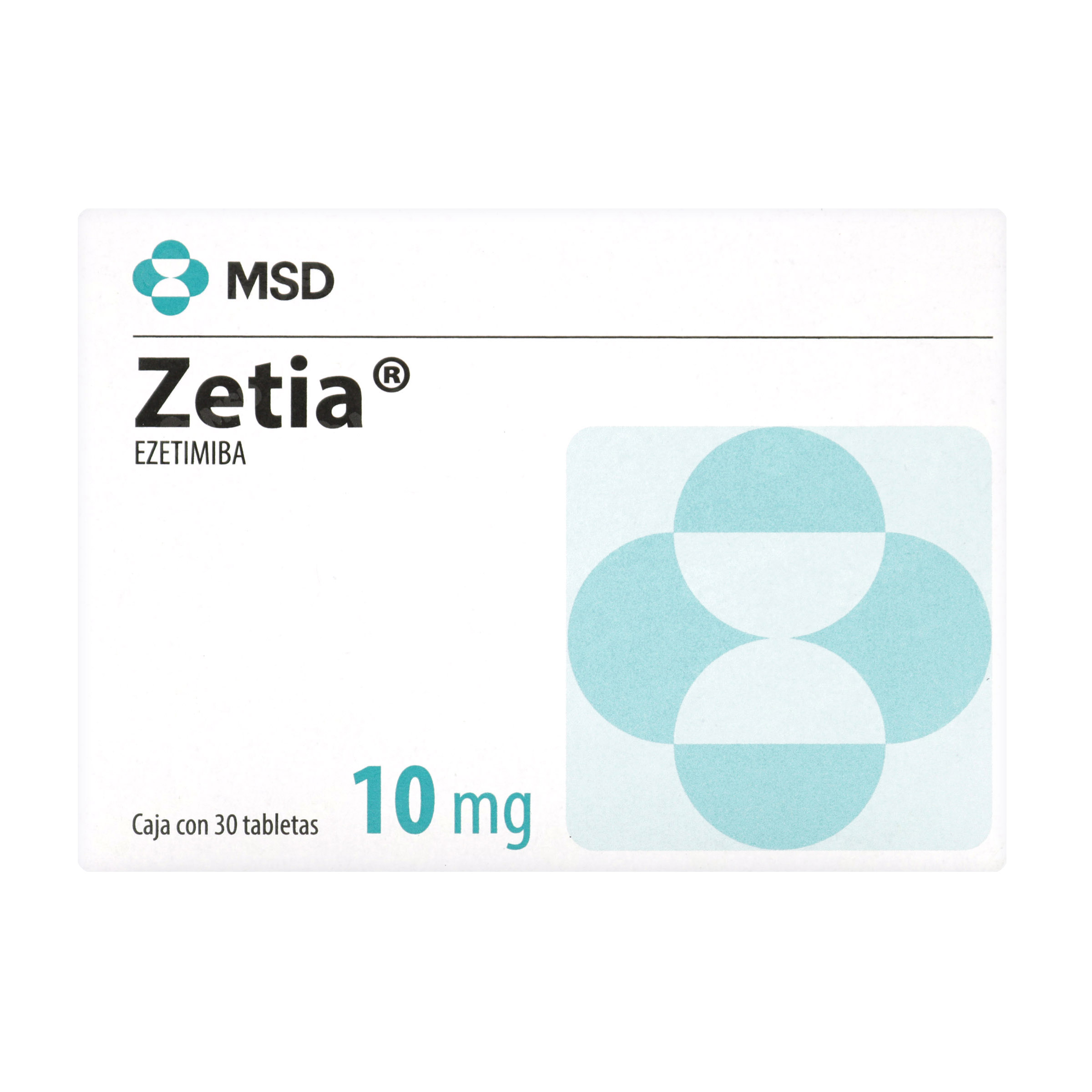Zetia 10 mg – 30 tabletas (ezetimiba) | Organon Colombia