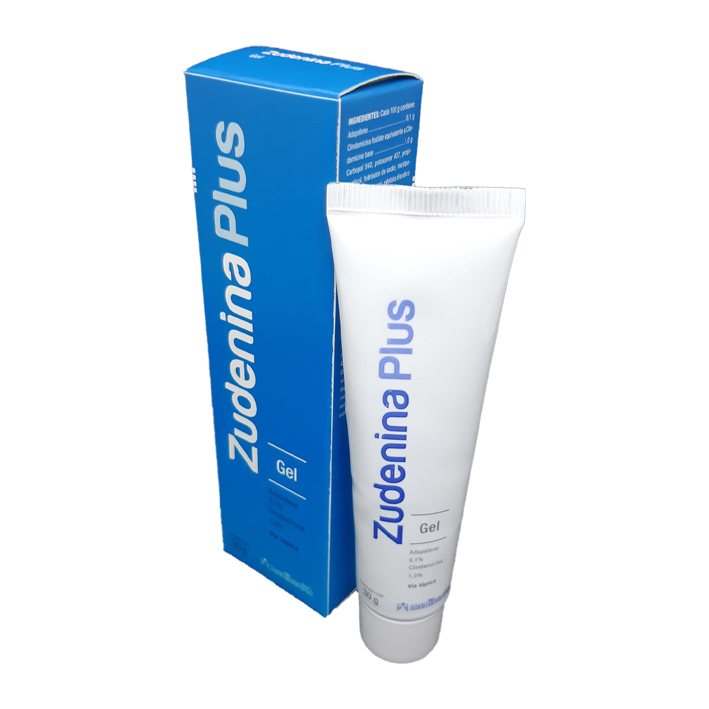 Zudenina Plus Gel 30 g - Adapaleno 3% + Clindamicina