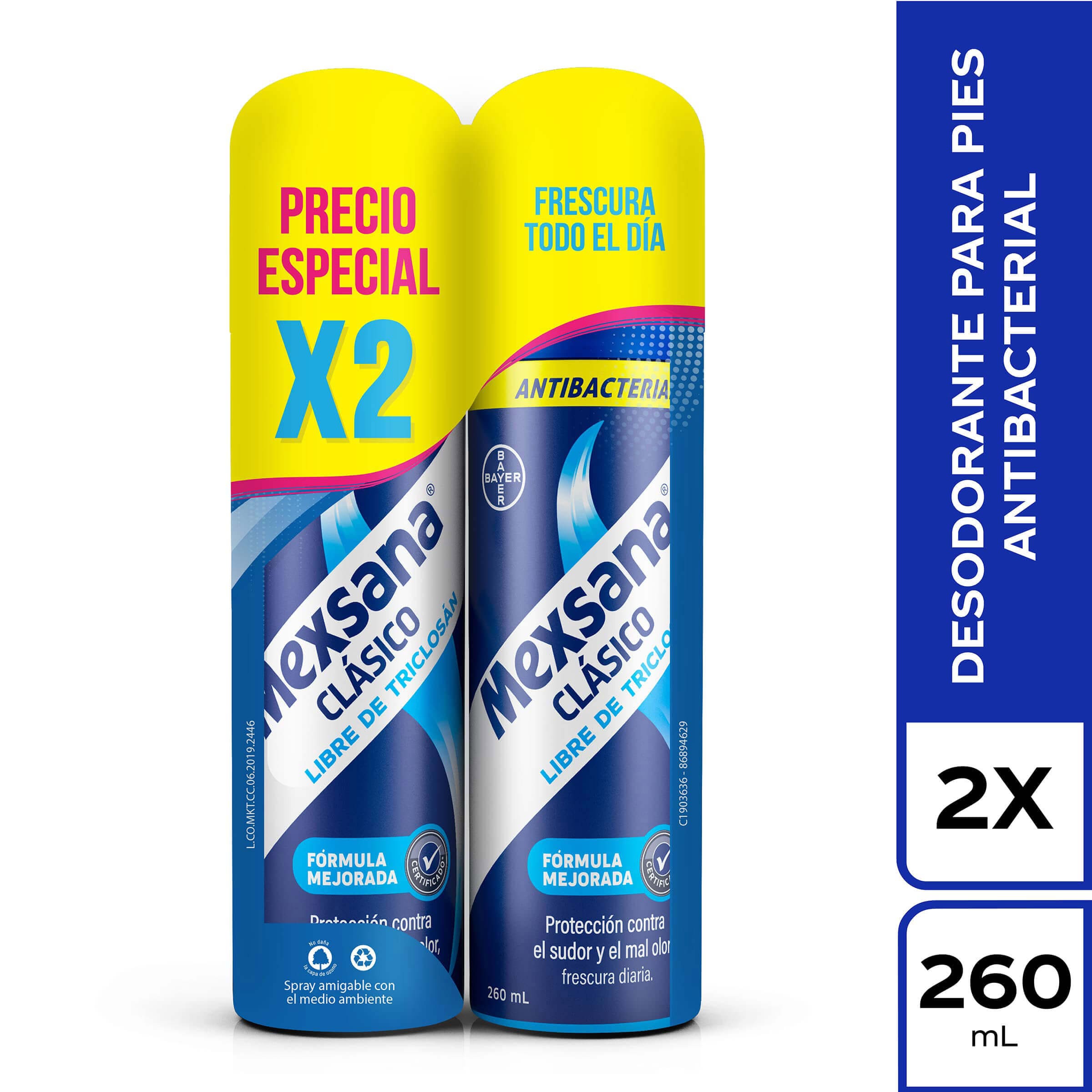 Mexsana Clásico Spray Desodorante 260 ml