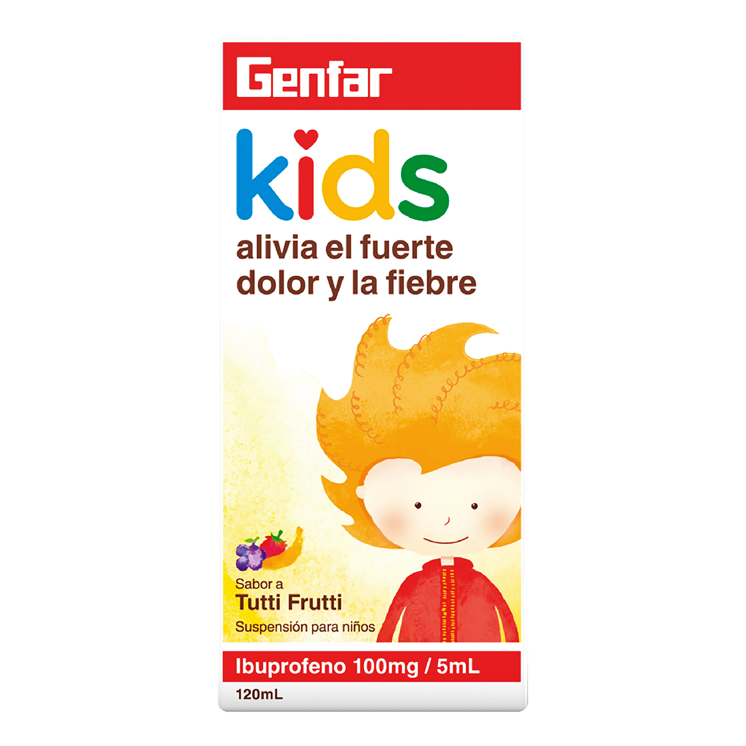 Ibuprofeno Suspensión Kids 120 mL – Genfar
