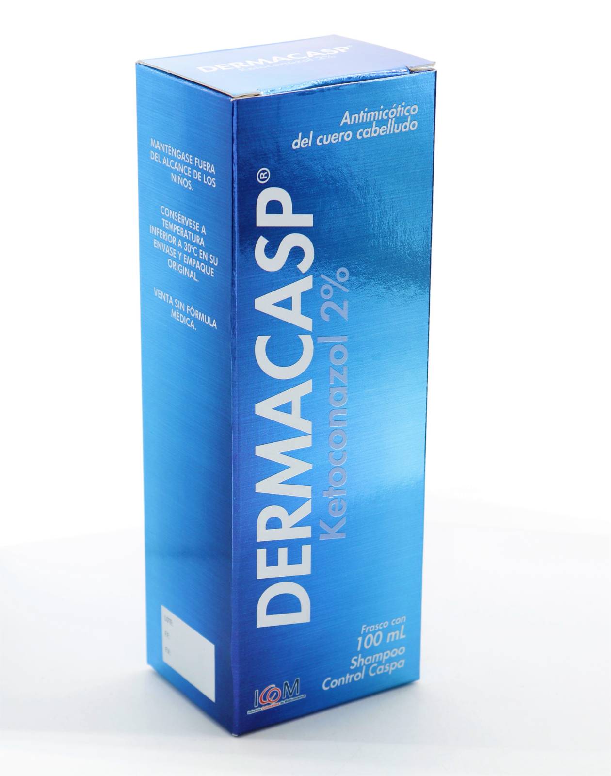Shampoo Dermacasp 2% 100 ml ICOM Ketoconazol