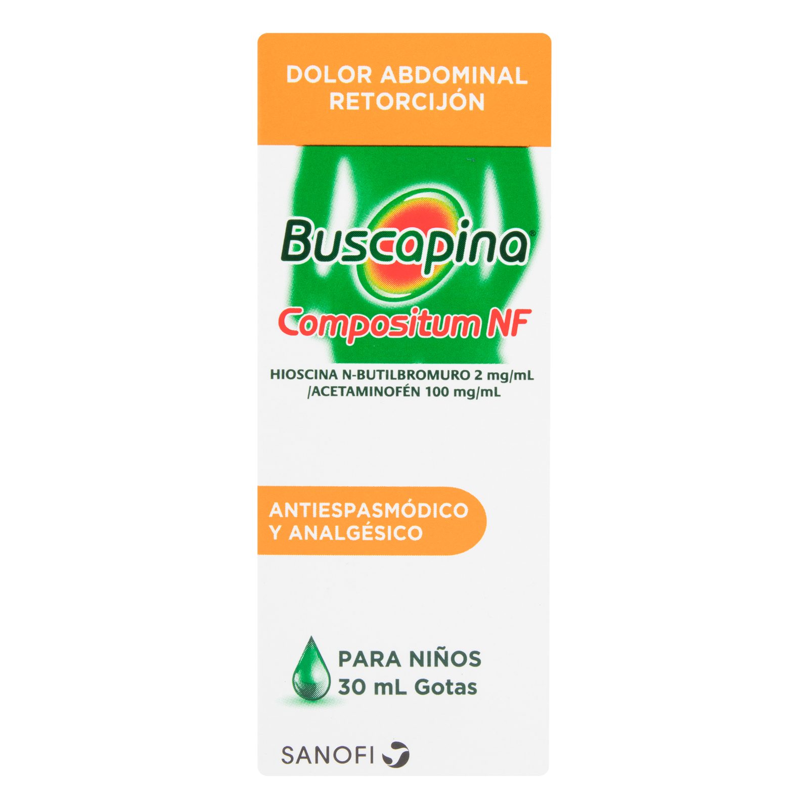 Buscapina NF Gotas 30 ml – Hioscina + Acetaminofén