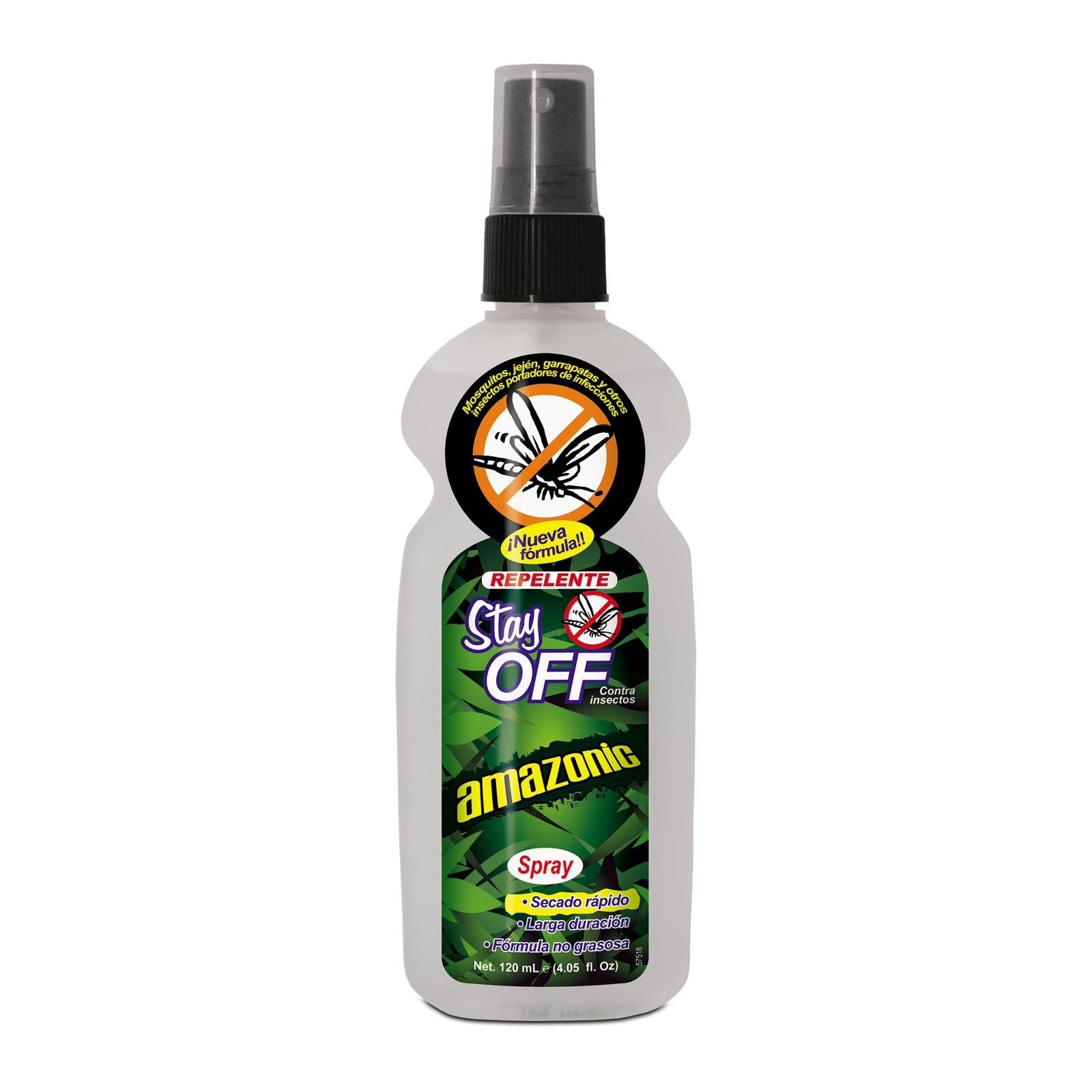 Repelente Stay Off Amazonic 120 ml