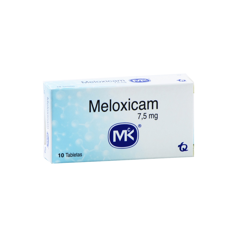 Meloxicam 7.5 mg 10 tabletas - TECNOQUIMICAS S.A.