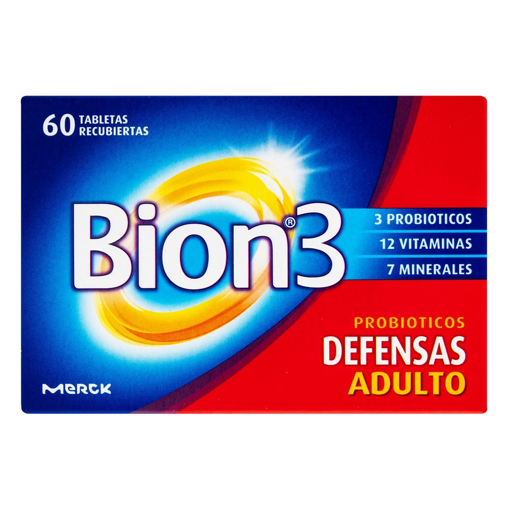 BION 3 60 tabletas recubiertas – vitaminas y minerales