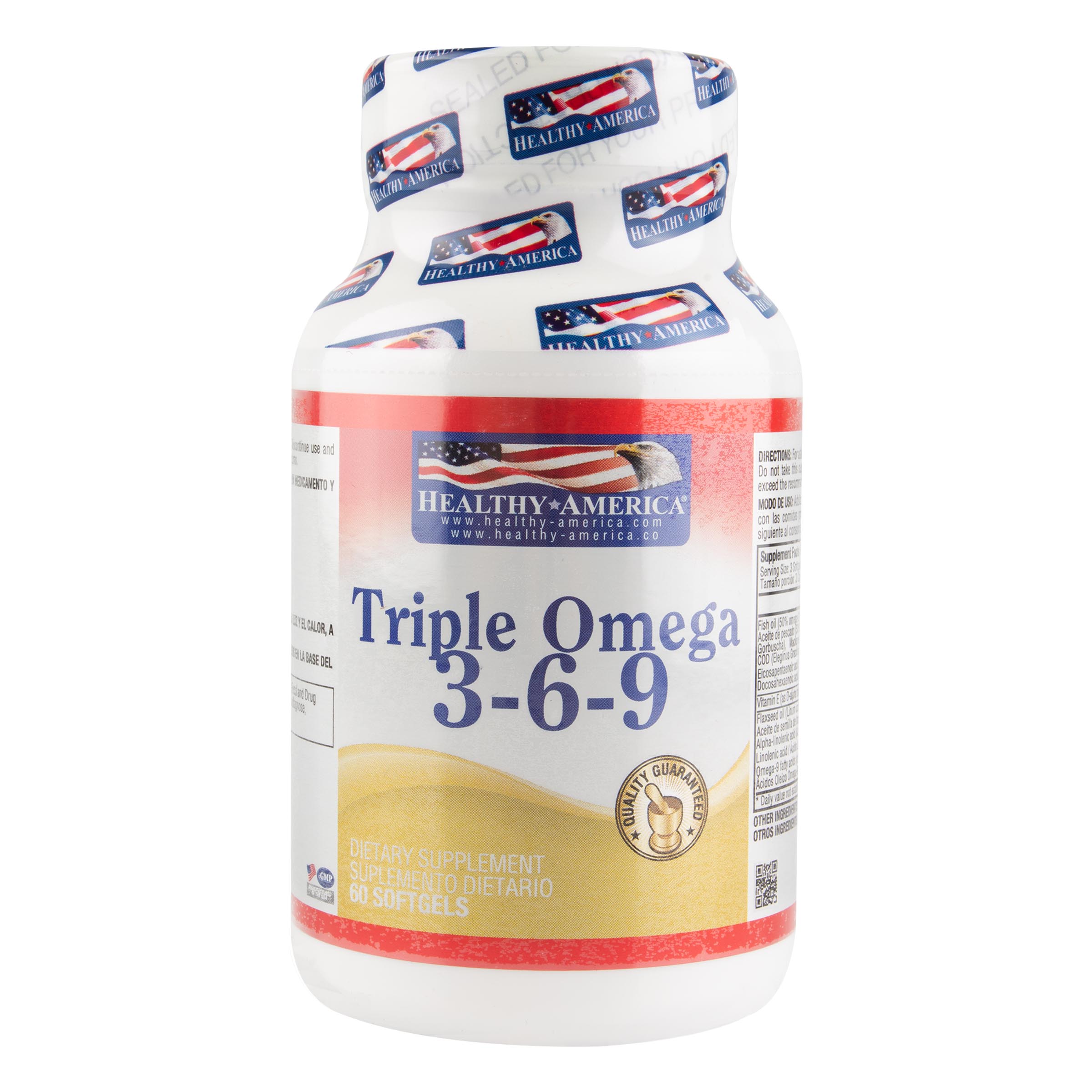 Triple Omega 3-6-9 – 60 softgels | Omega 369