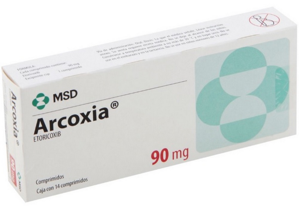 Arcoxia 90 mg – 14 tabletas | ORGANON COLOMBIA S.A.S