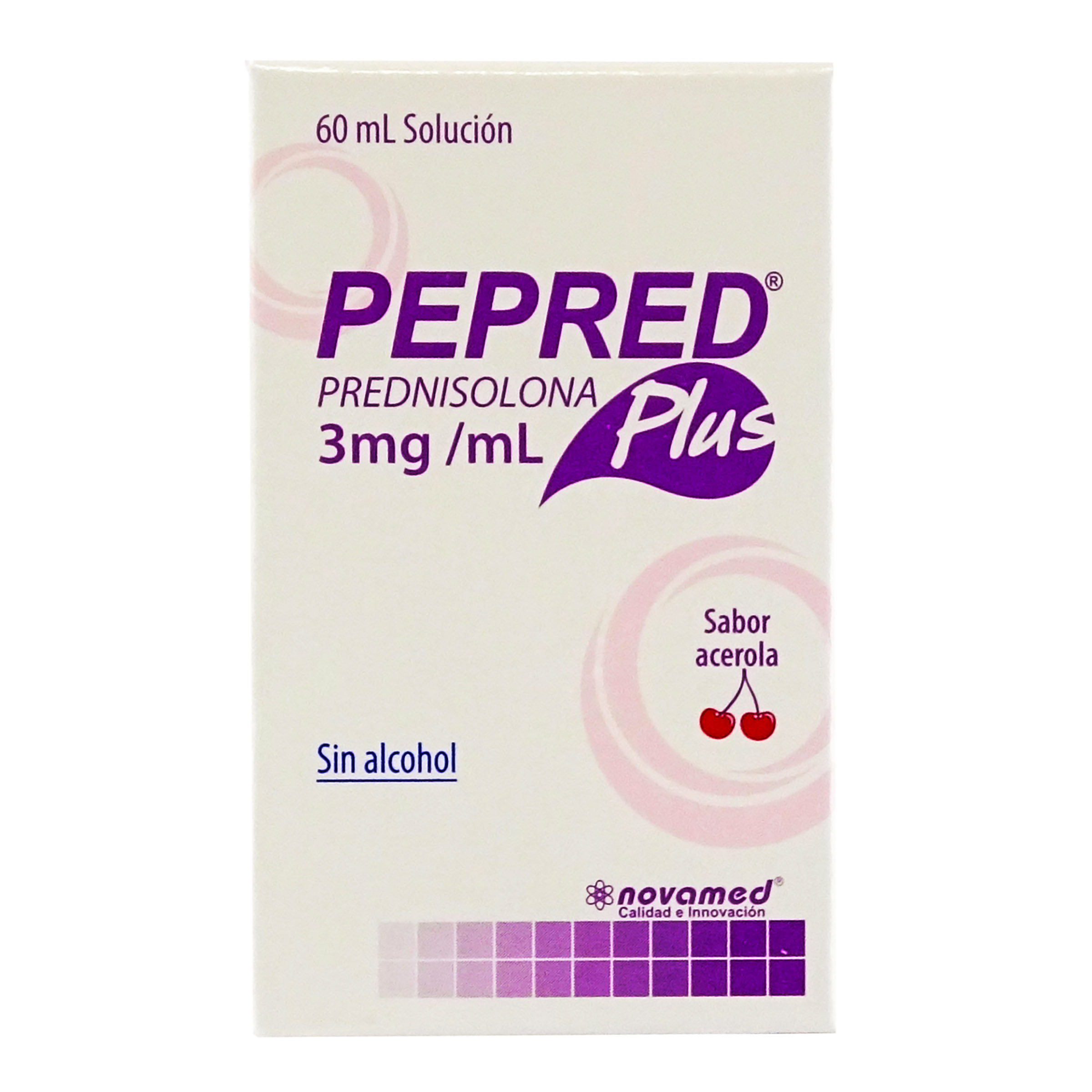 Prednisolona PEPRED PLUS 3 mg/mL – 60 mL