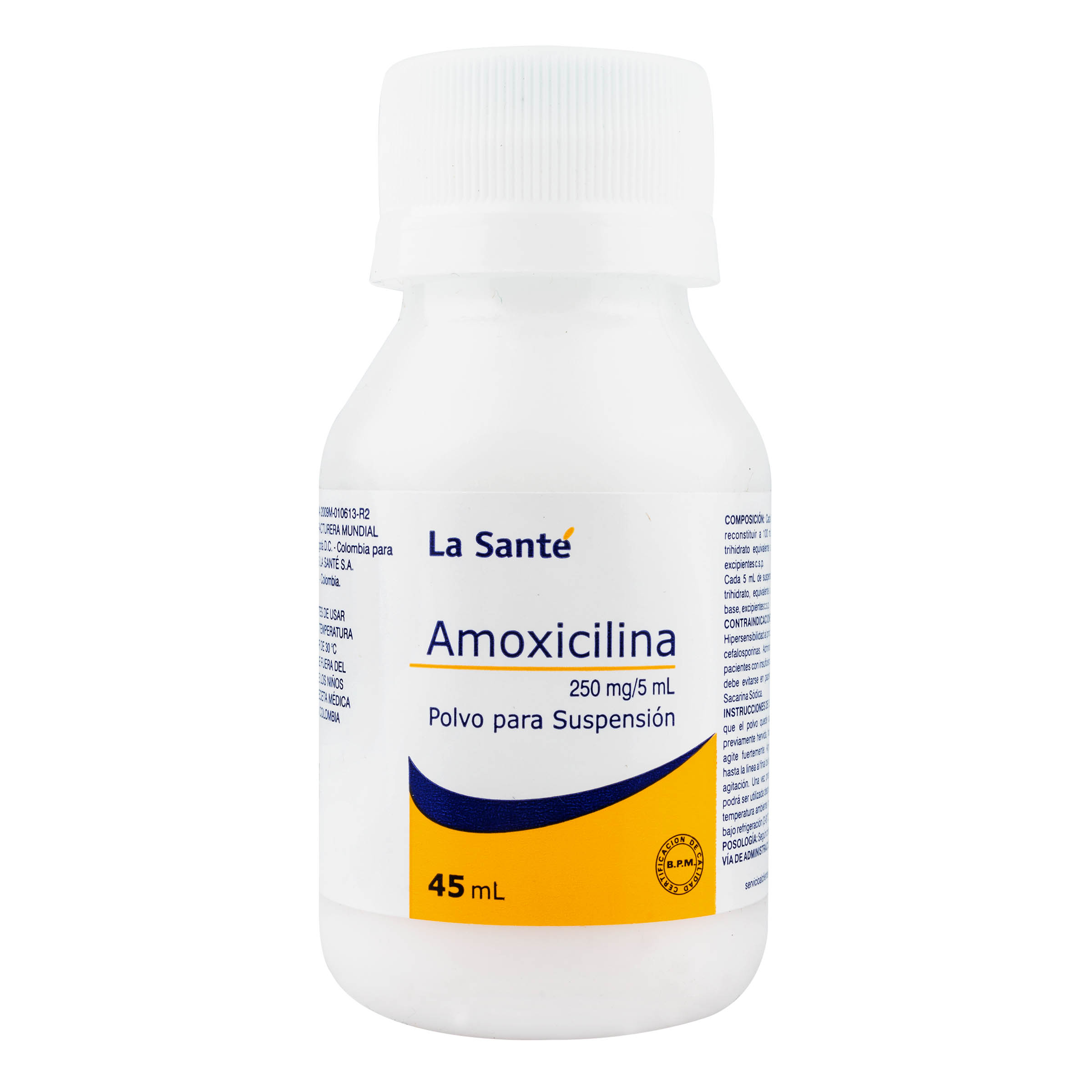 Amoxicilina 500 mg cápsulas 50 unid - LA SANTE