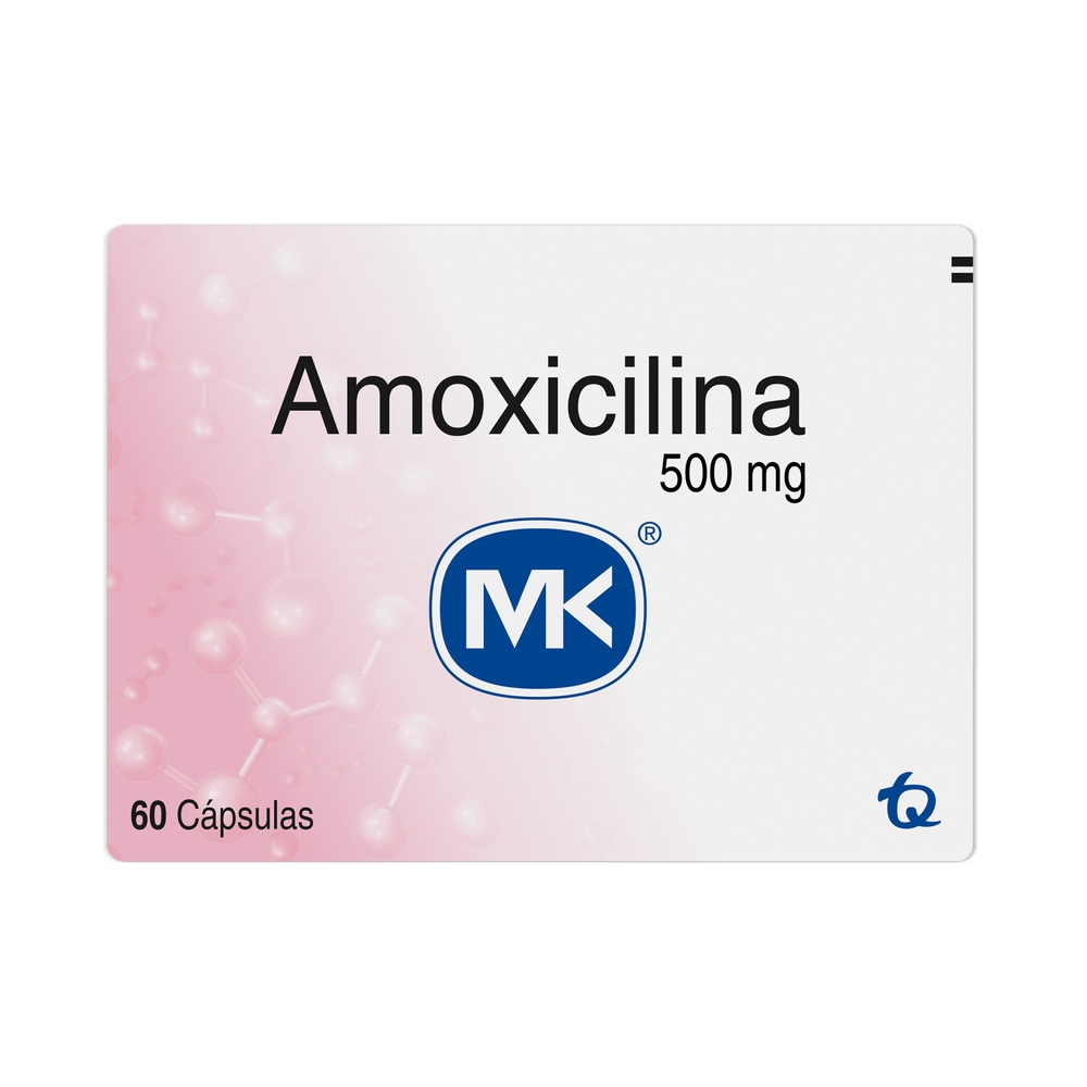 Amoxicilina 500 mg - 60 cápsulas TECNOQUIMICAS