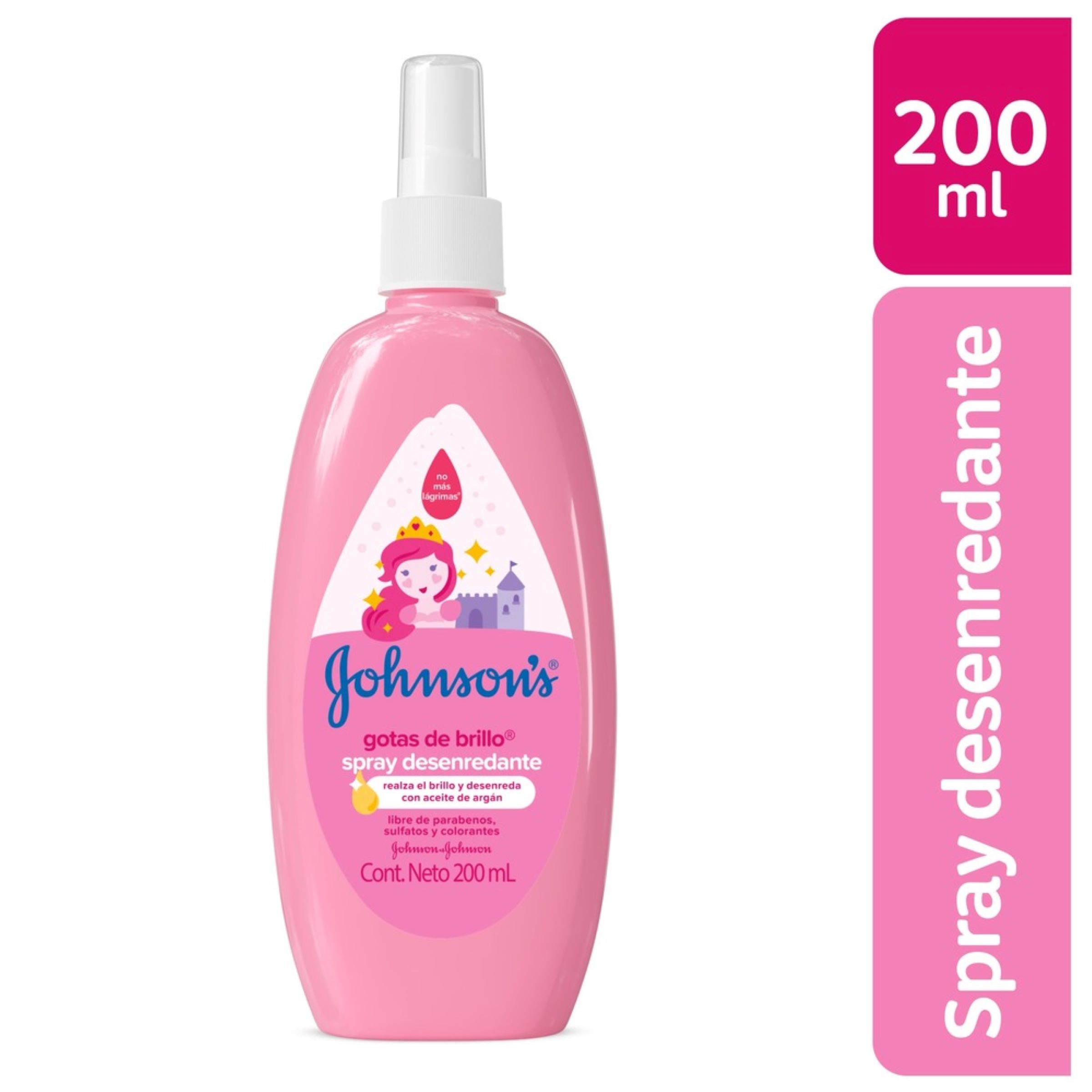 Spray JJ Baby Gotas de Brillo – Acondicionador 200 ml