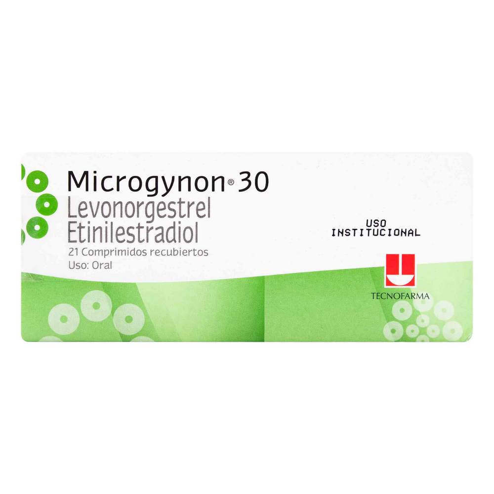 MICROGYNON 21 – 21 tabletas (levonorgestrel/etinilestradiol)
