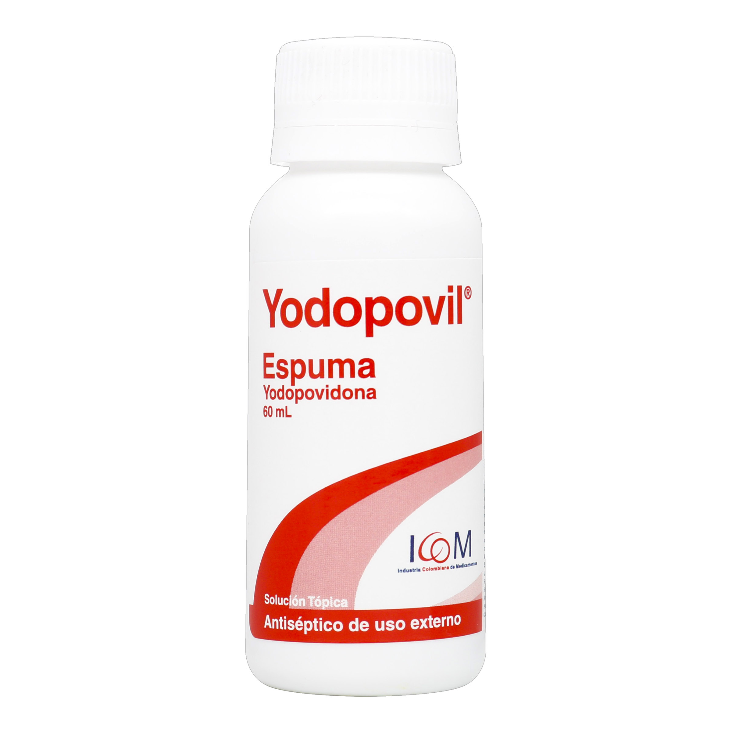 Yodopovil Espuma 60 ml – Yodopovidona ICOM