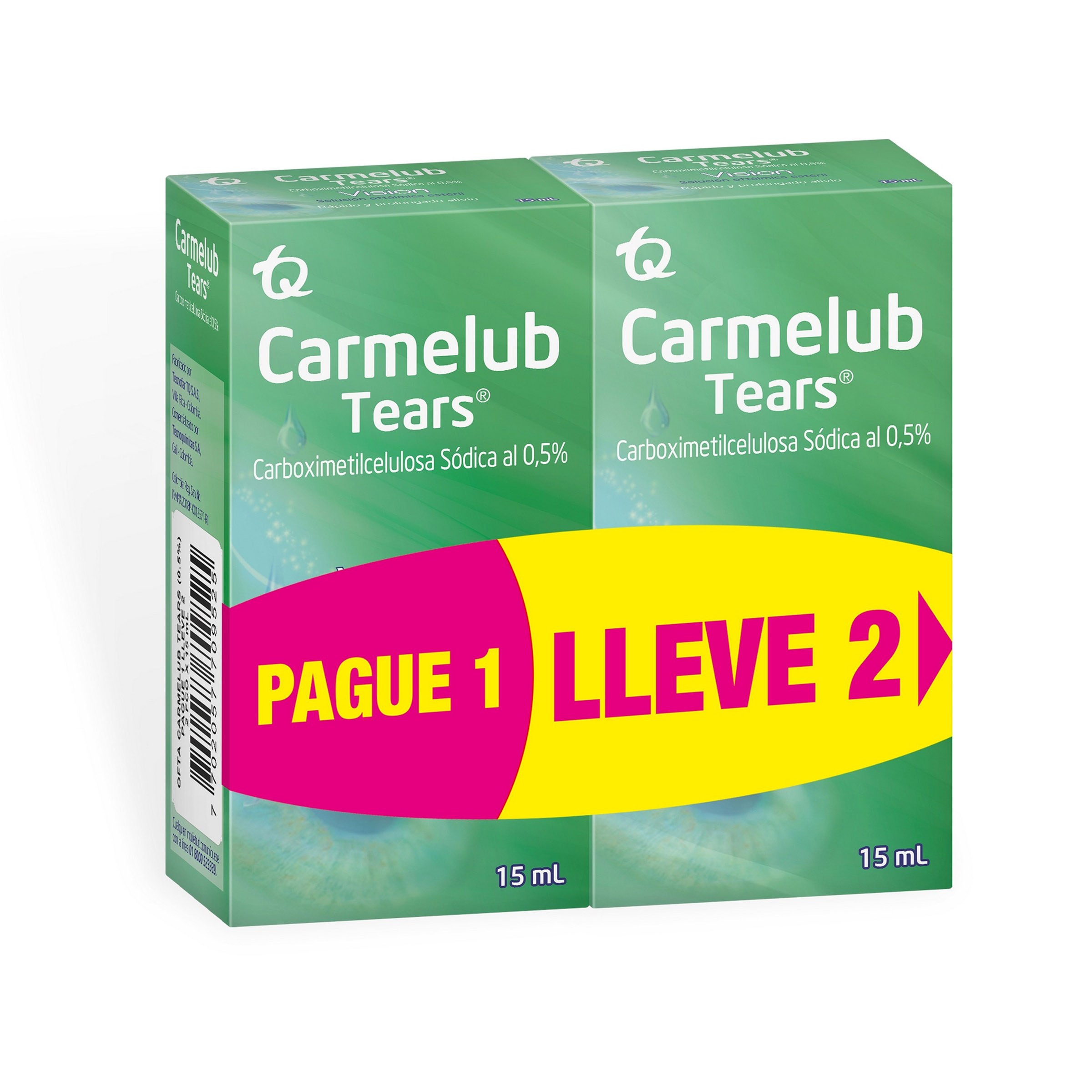Carmelub Tears – Lágrimas artificiales 15 ml