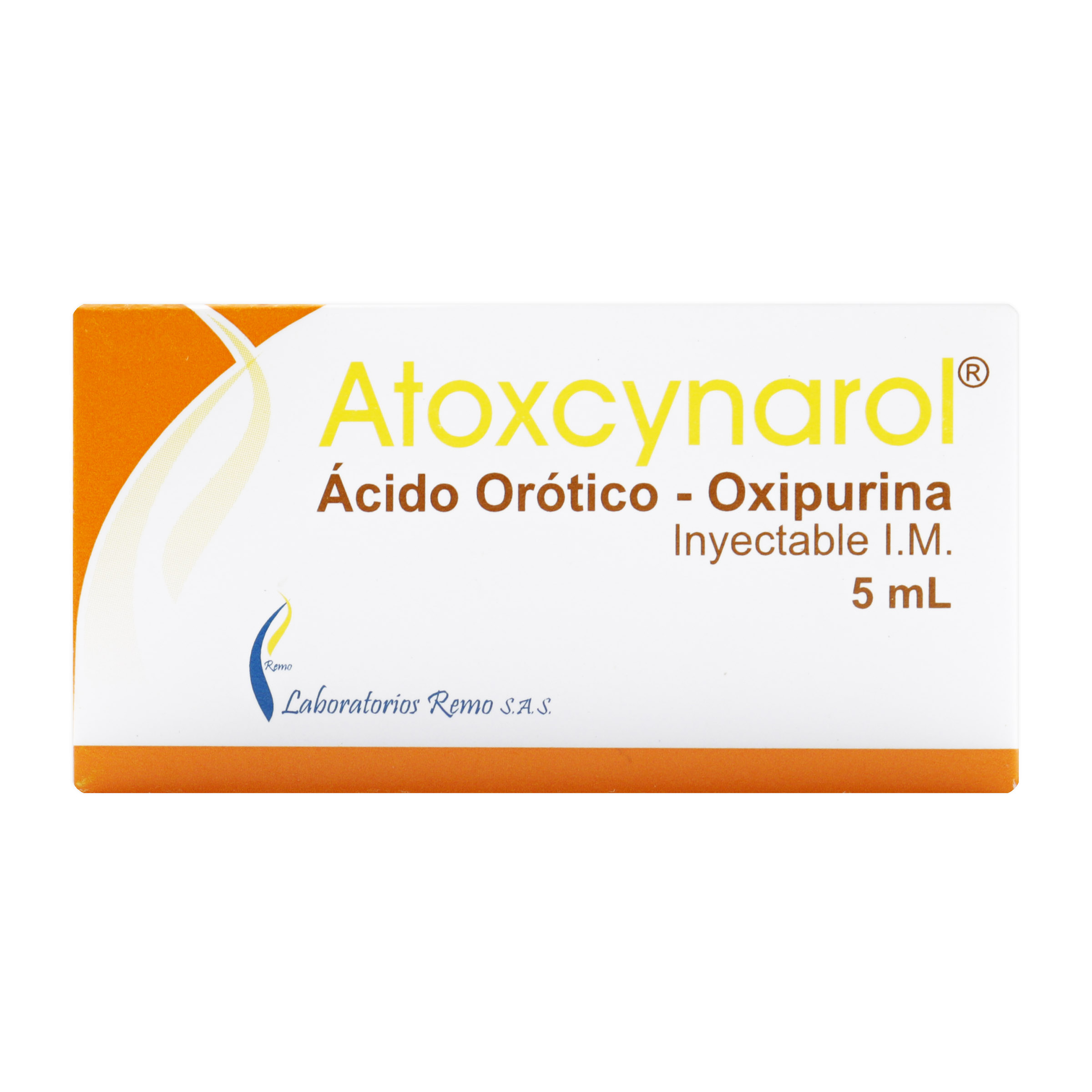 ATOXCYNAROL 5 mL – Ampolla Oxipurina/Ácido orótico