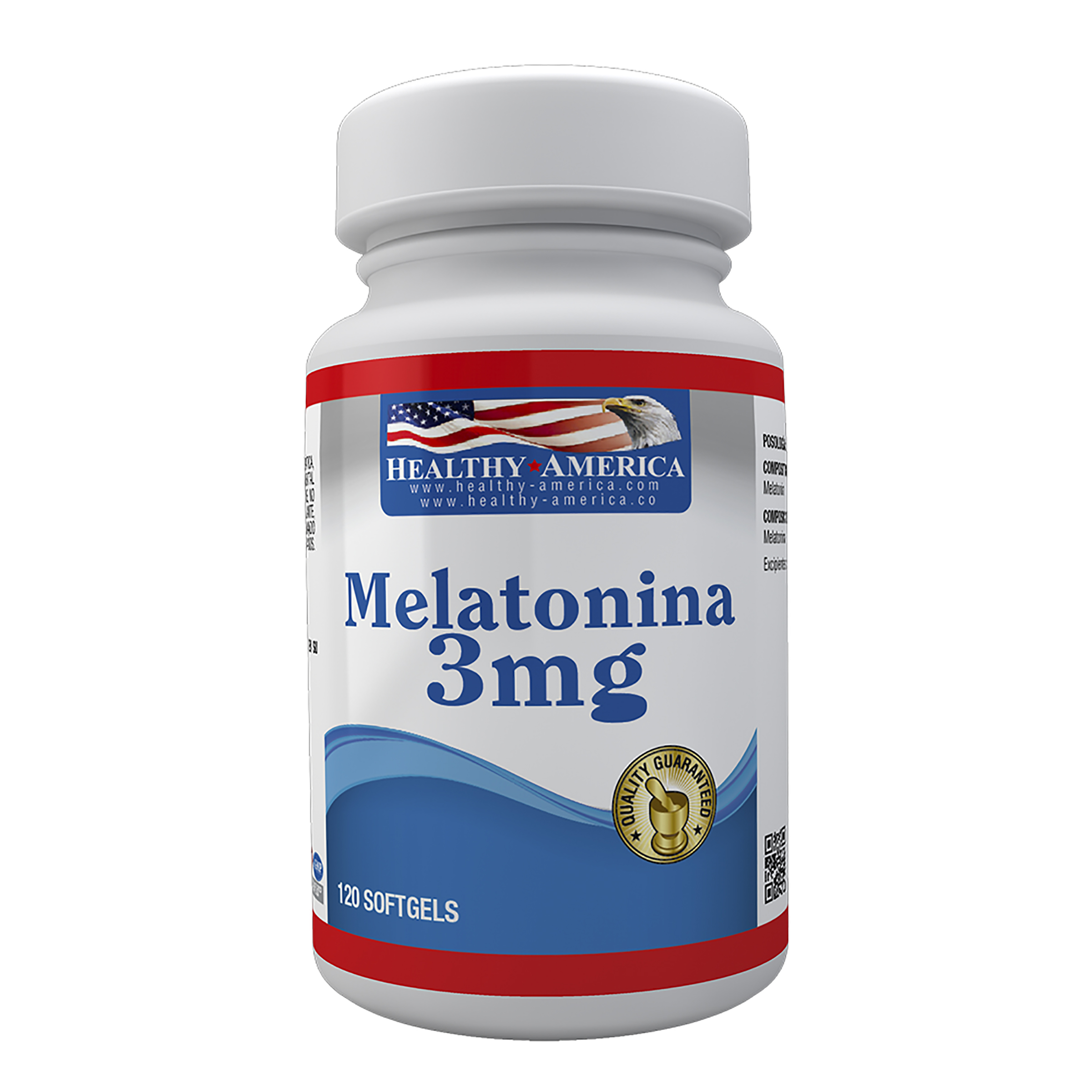 Melatonina 3 mg - 120 softgels