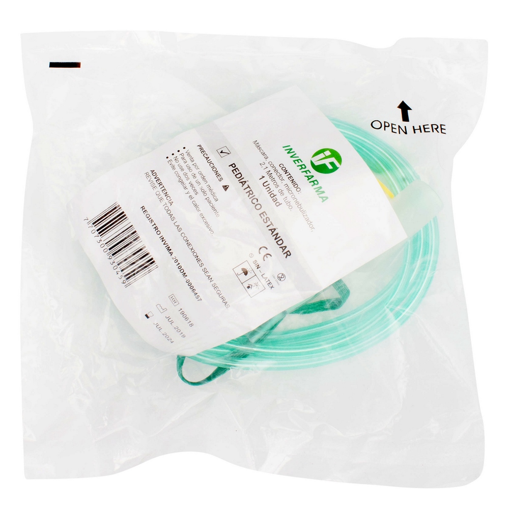 Kit de Nebulización Pediátrico Inverfar AeroChamber