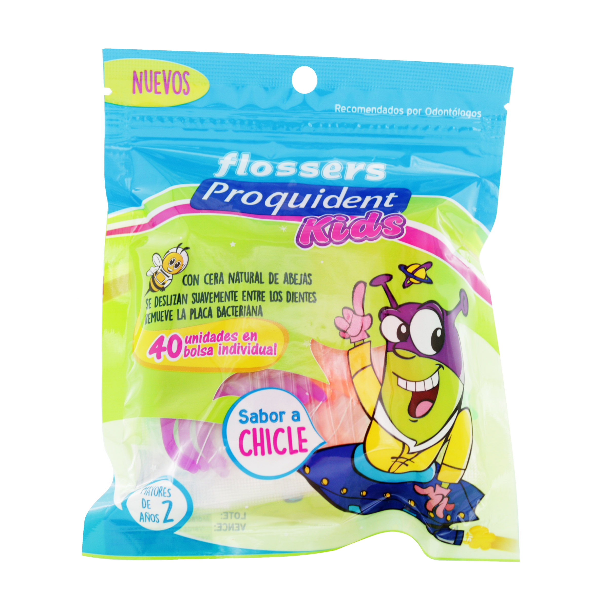 Flosser Kids ProQuident – 40 uds