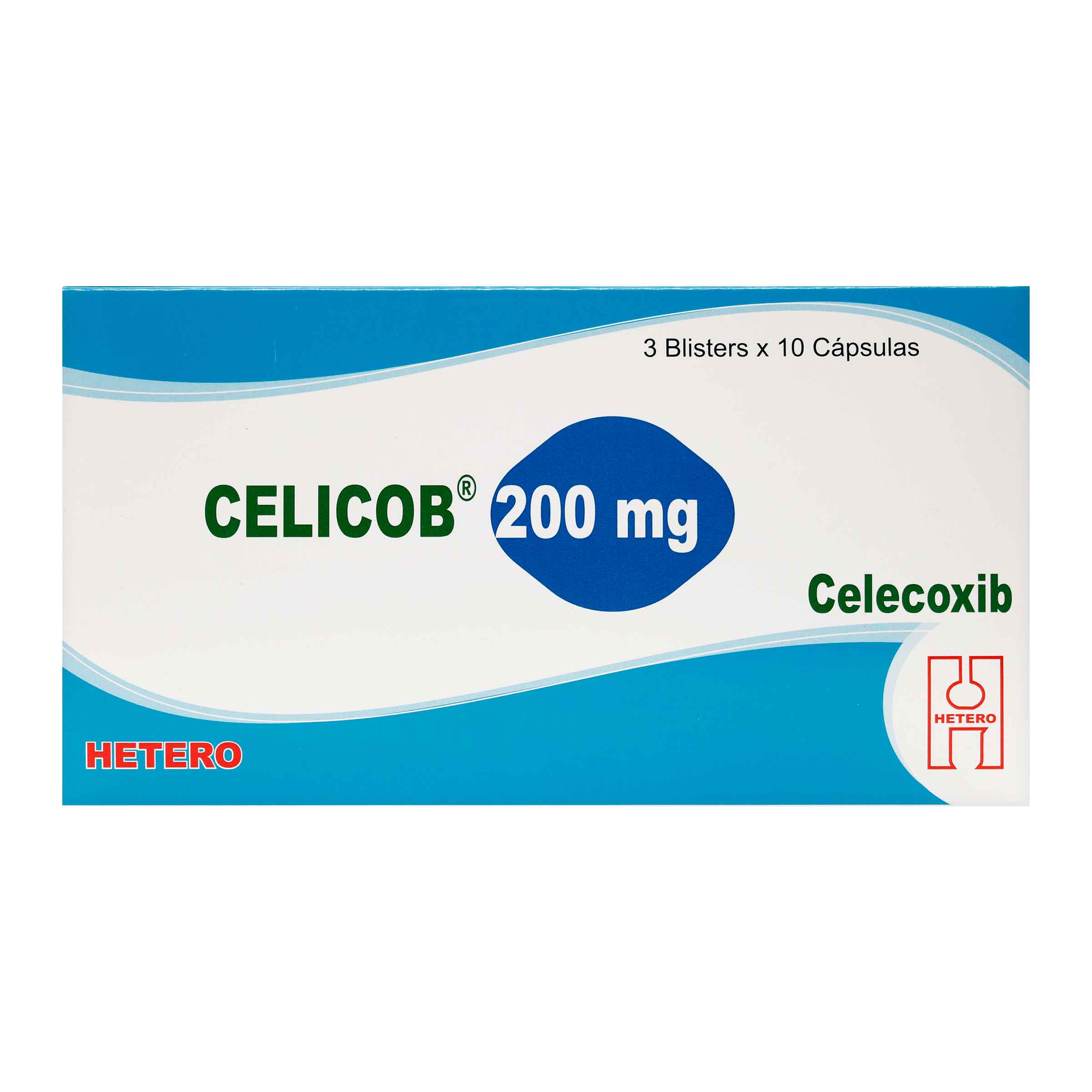 Celícob 200 mg – 30 tabletas (Celecoxib)
