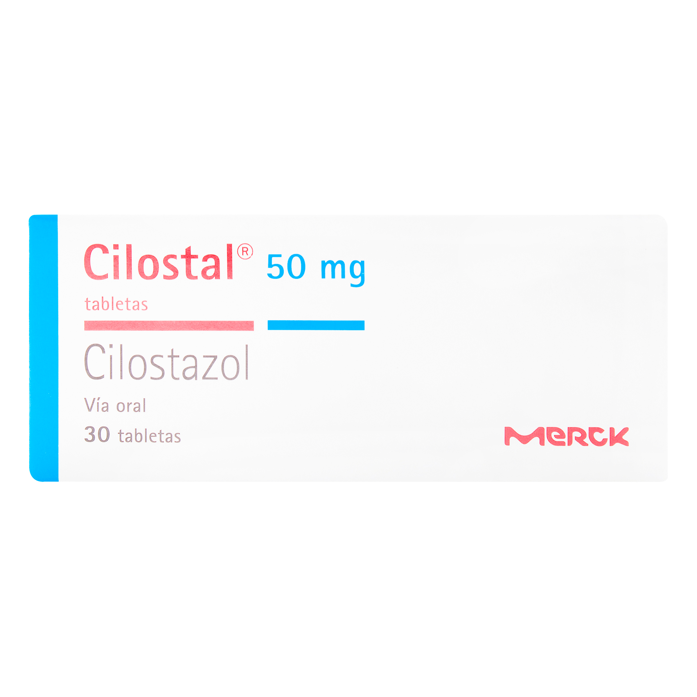Cilostazol 50 mg, 30 tabletas