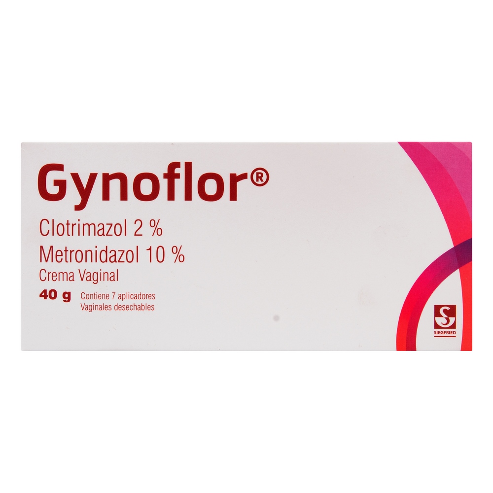 GynoFlor Crema Vaginal 40 g – Metronidazol y Clotrimazol